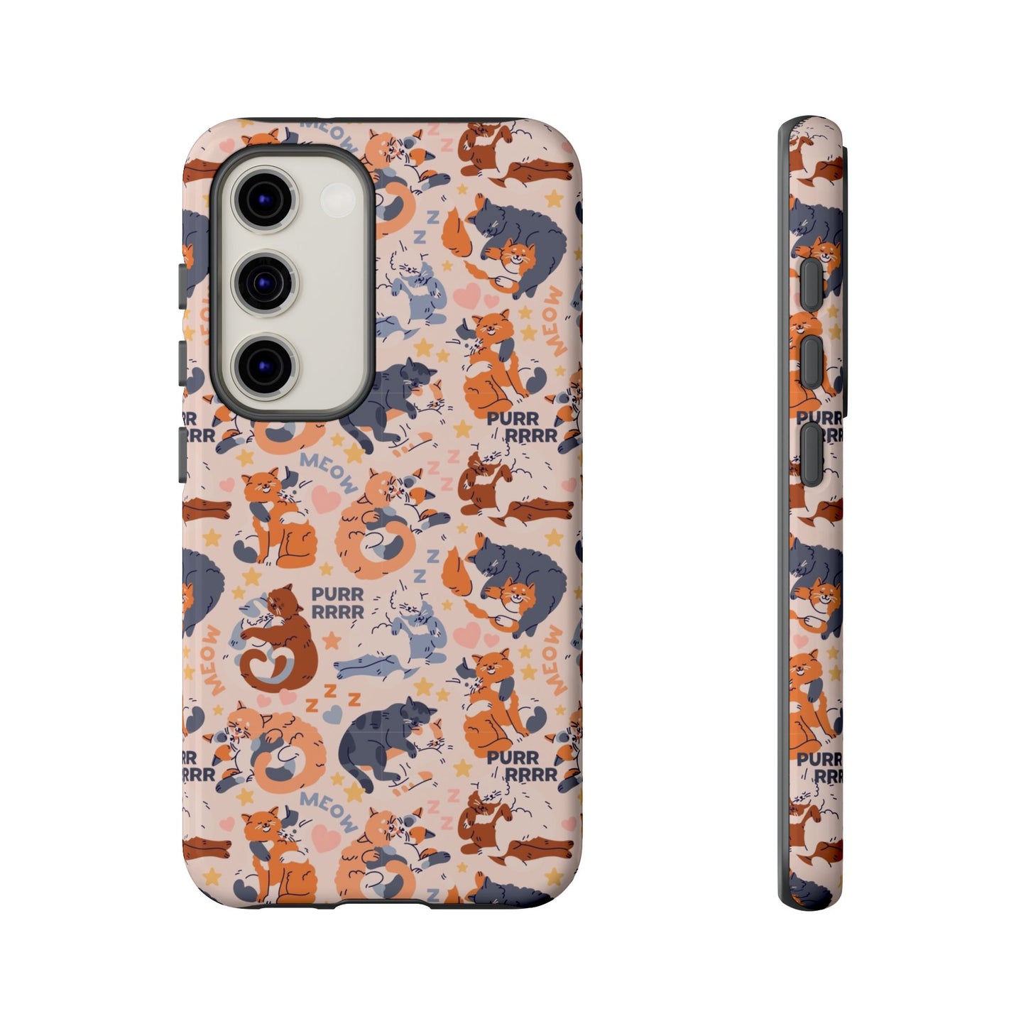 Durable Tough Phone Case, Trendy Cute Glossy Design, Stylish Smartphone Protection for Everyday Use