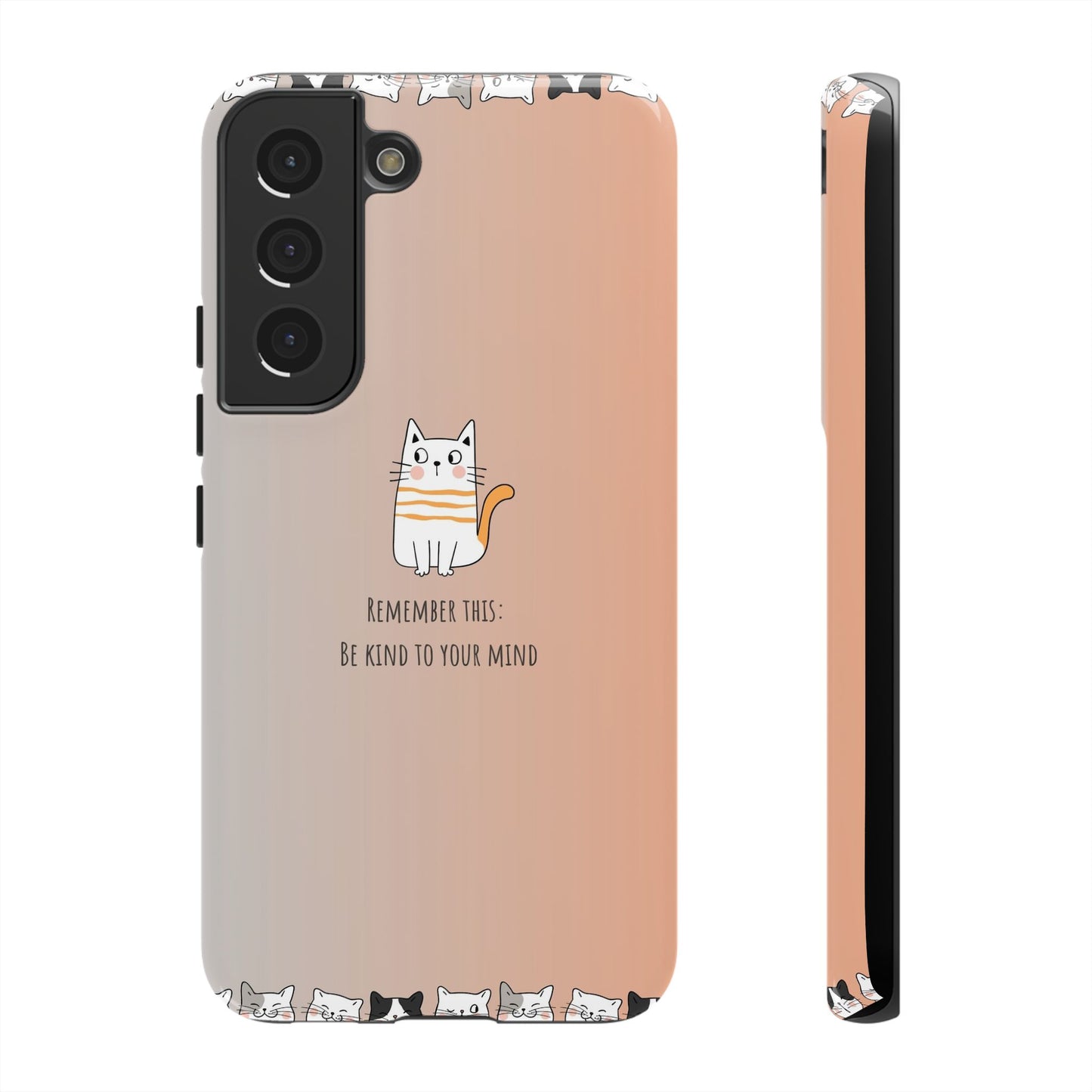 Durable Tough Phone Case, Cute Stylish Design, Glossy Trendy Cover for Smartphone Protection