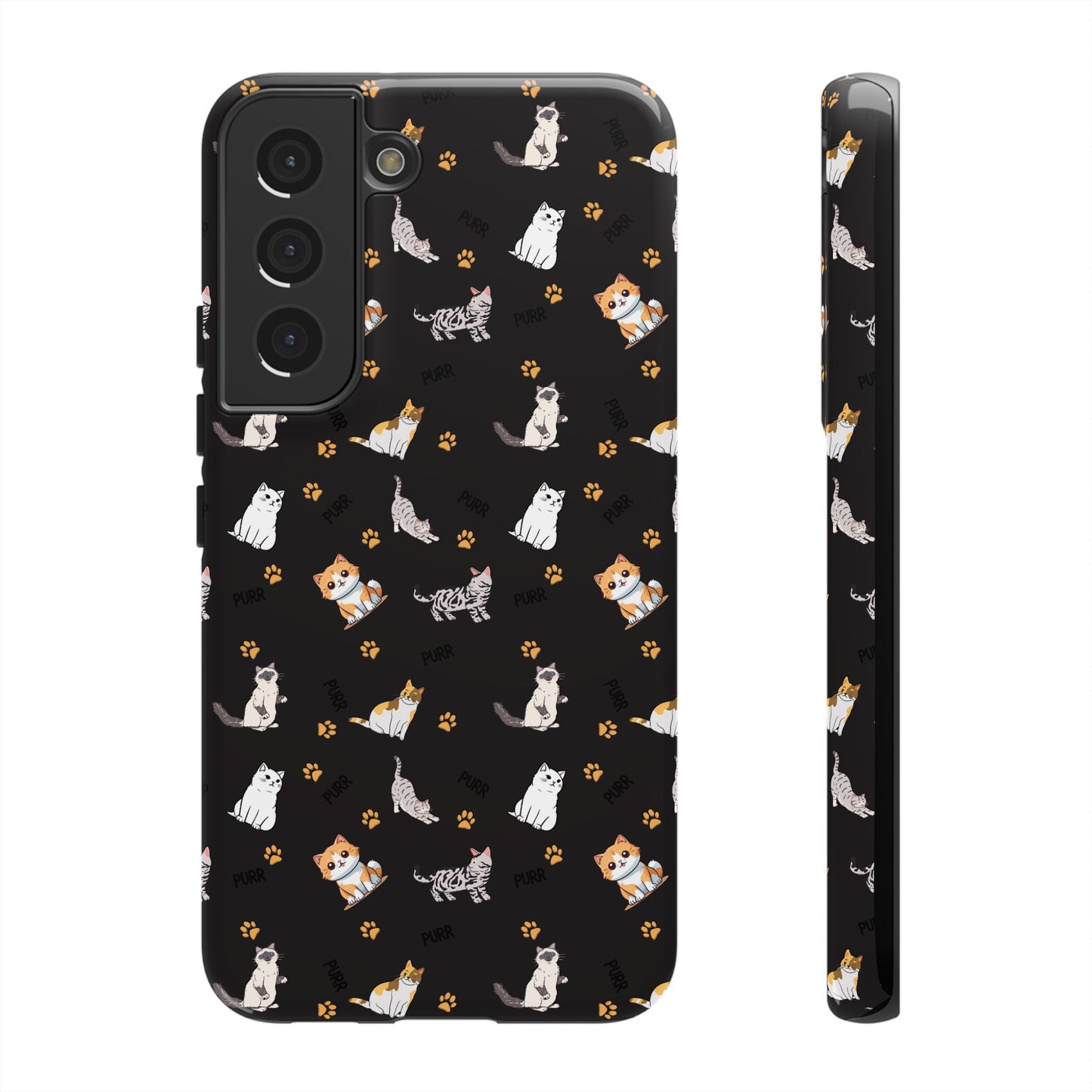 Durable Tough Phone Case, Stylish Glossy Finish, Trendy Cute Design, Everyday Protection for Smartphones