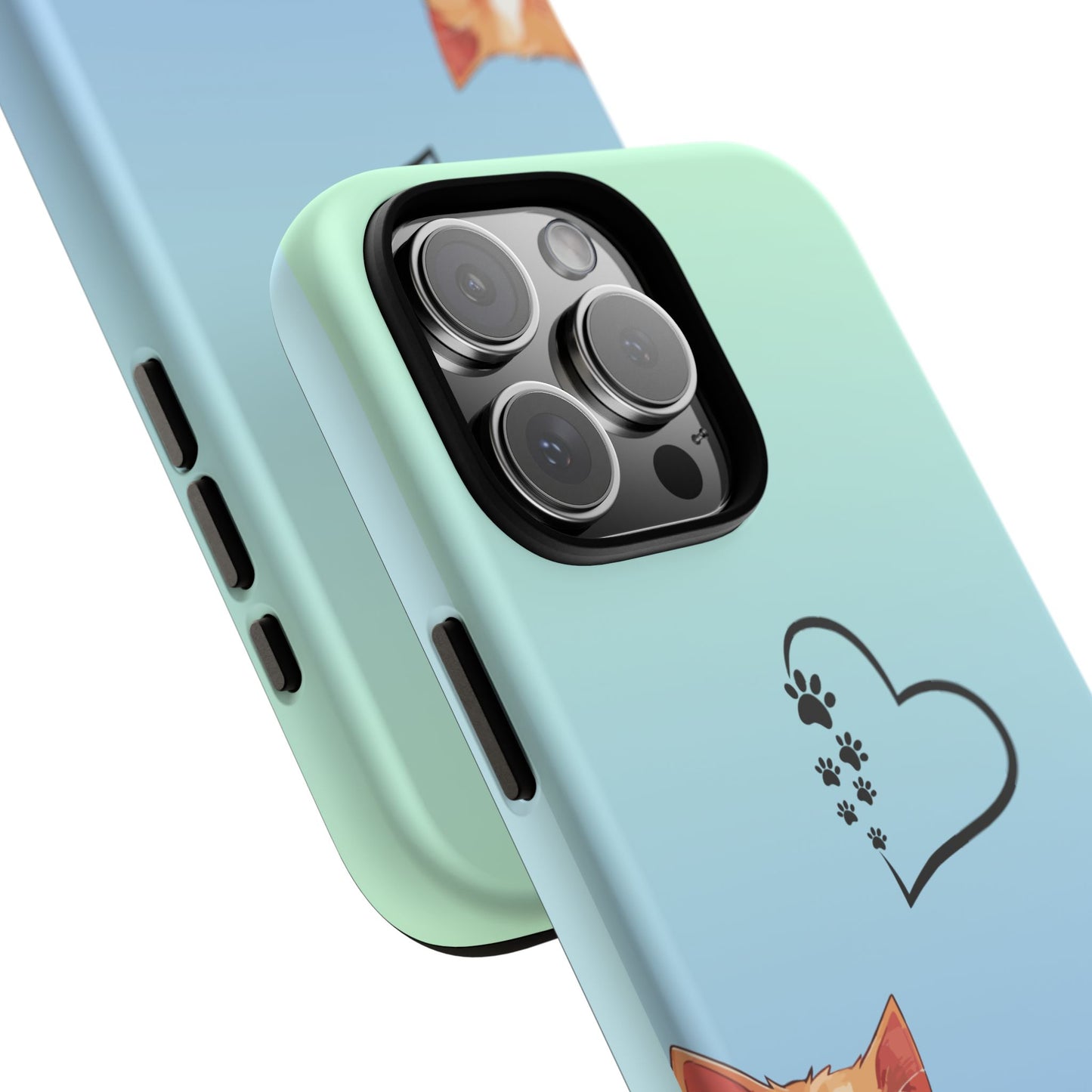 Trendy Tough Phone Case, Glossy Finish, Durable and Stylish, Cute Design for Smartphone Protection