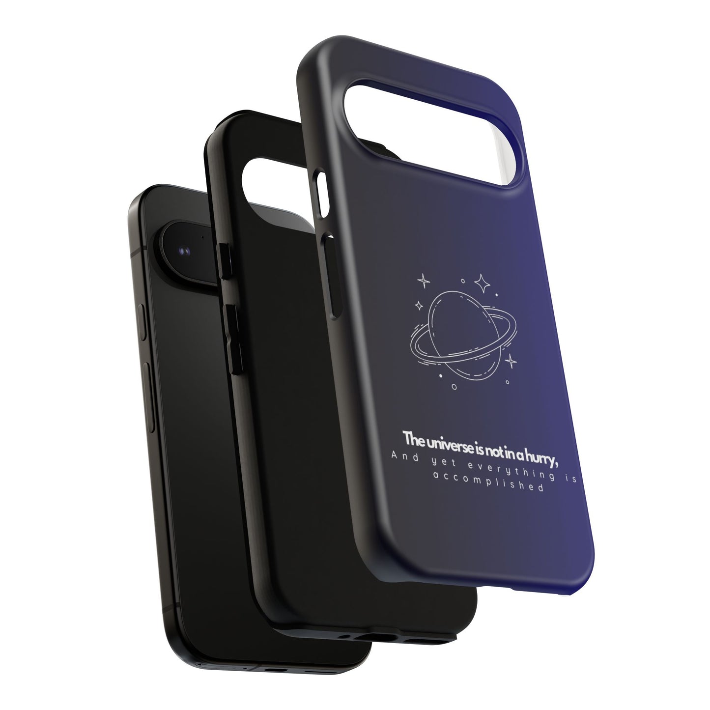 Inspirational Phone Case - 'The Universe is Not in a Hurry'