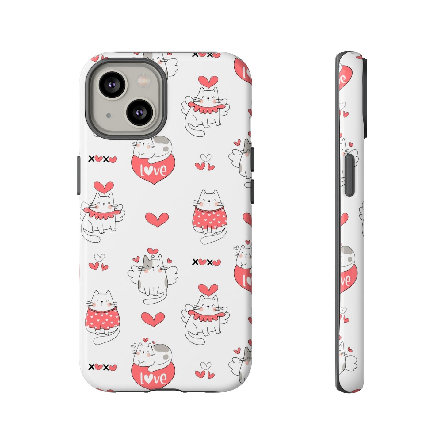 Durable Tough Phone Case, Trendy Glossy Cover, Stylish Cute Design, Perfect for Smartphone Protection