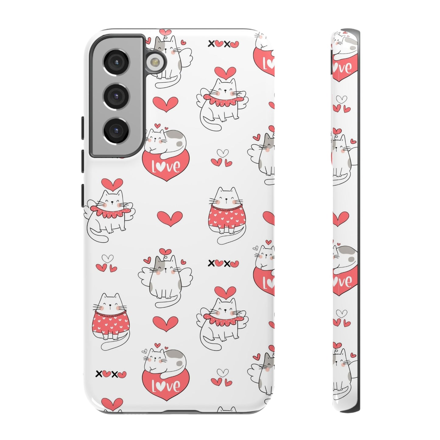 Durable Tough Phone Case, Trendy Glossy Cover, Stylish Cute Design, Perfect for Smartphone Protection
