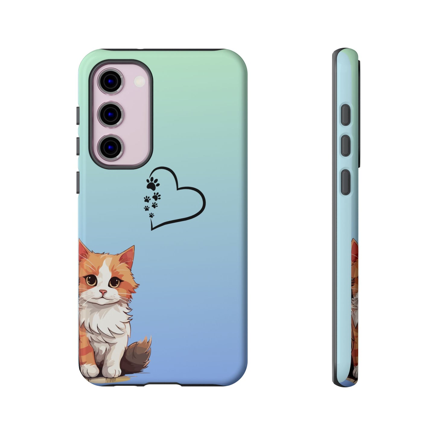 Trendy Tough Phone Case, Glossy Finish, Durable and Stylish, Cute Design for Smartphone Protection