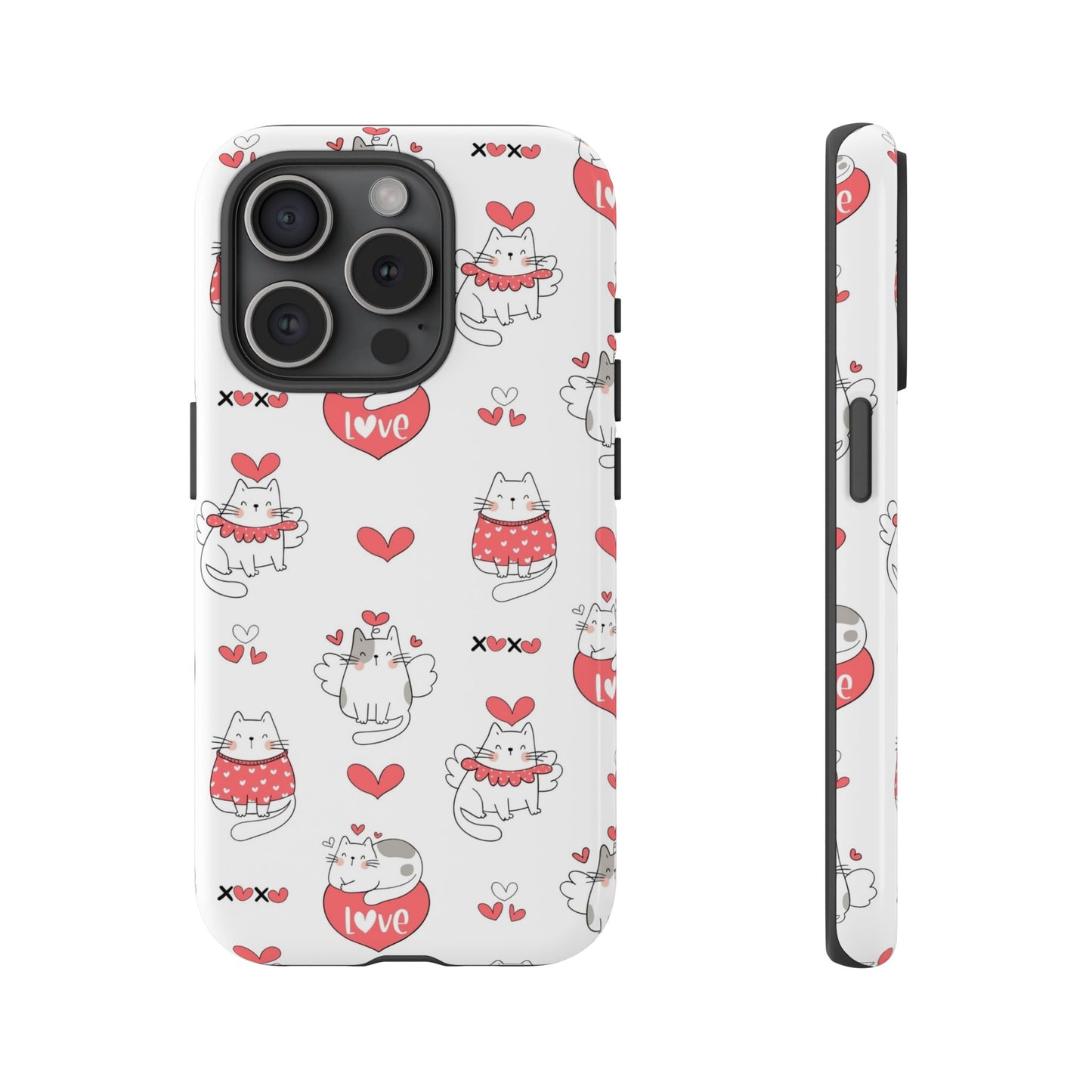 Durable Tough Phone Case, Trendy Glossy Cover, Stylish Cute Design, Perfect for Smartphone Protection
