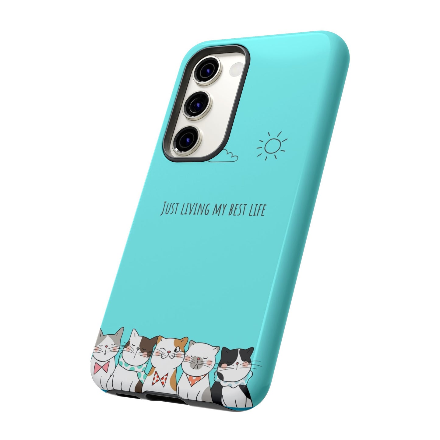 Durable Tough Phone Case, Stylish Trendy Glossy Finish, Cute Design for Smartphone Protection