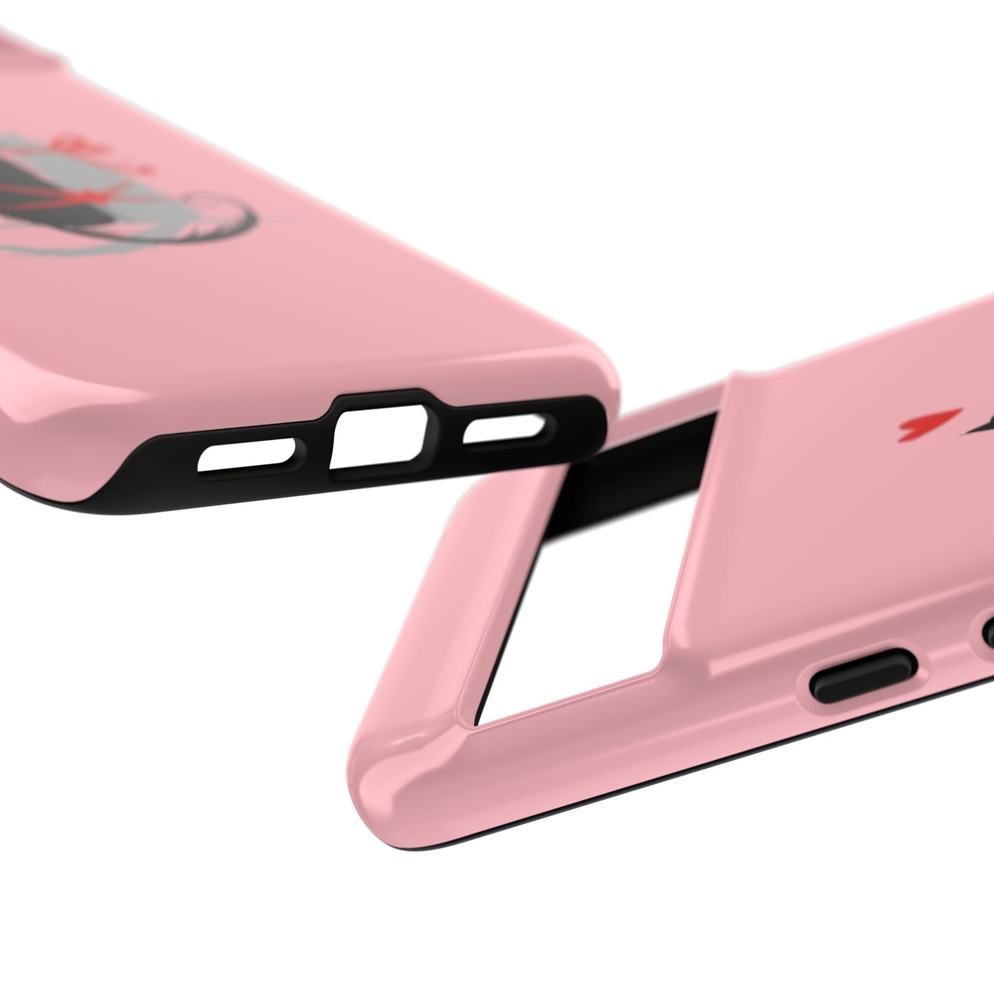 Cute Tough Phone Case, Trendy Glossy Finish, Durable and Fashionable, Stylish Everyday Cover, Smartphone Protection