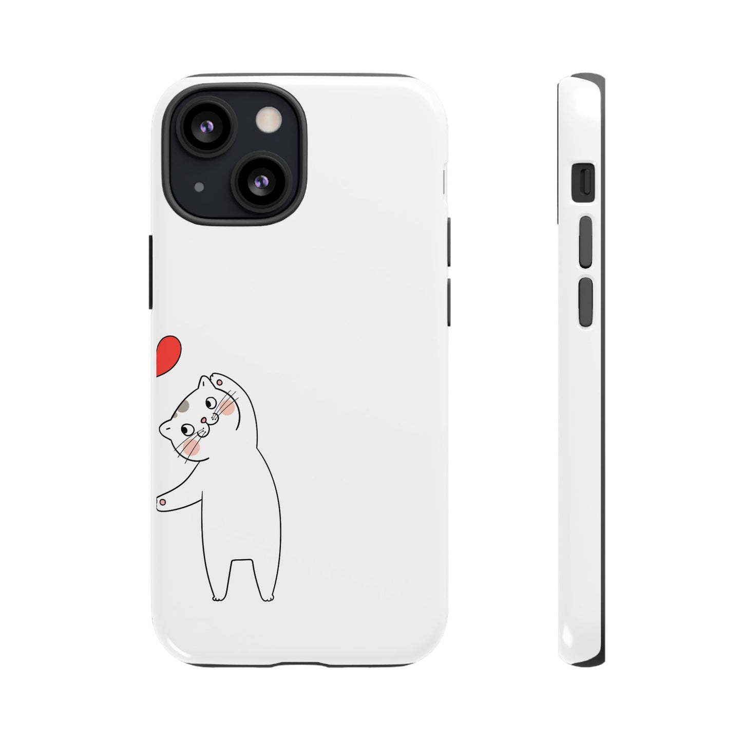 Tough Phone Case, Cute and Stylish Design, Durable Glossy Finish, Trendy Smartphone Protection for Daily Use