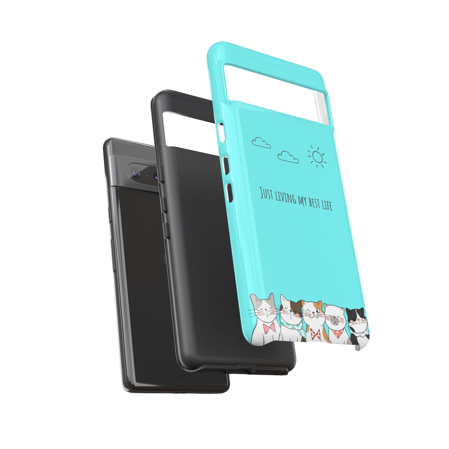 Durable Tough Phone Case, Stylish Trendy Glossy Finish, Cute Design for Smartphone Protection