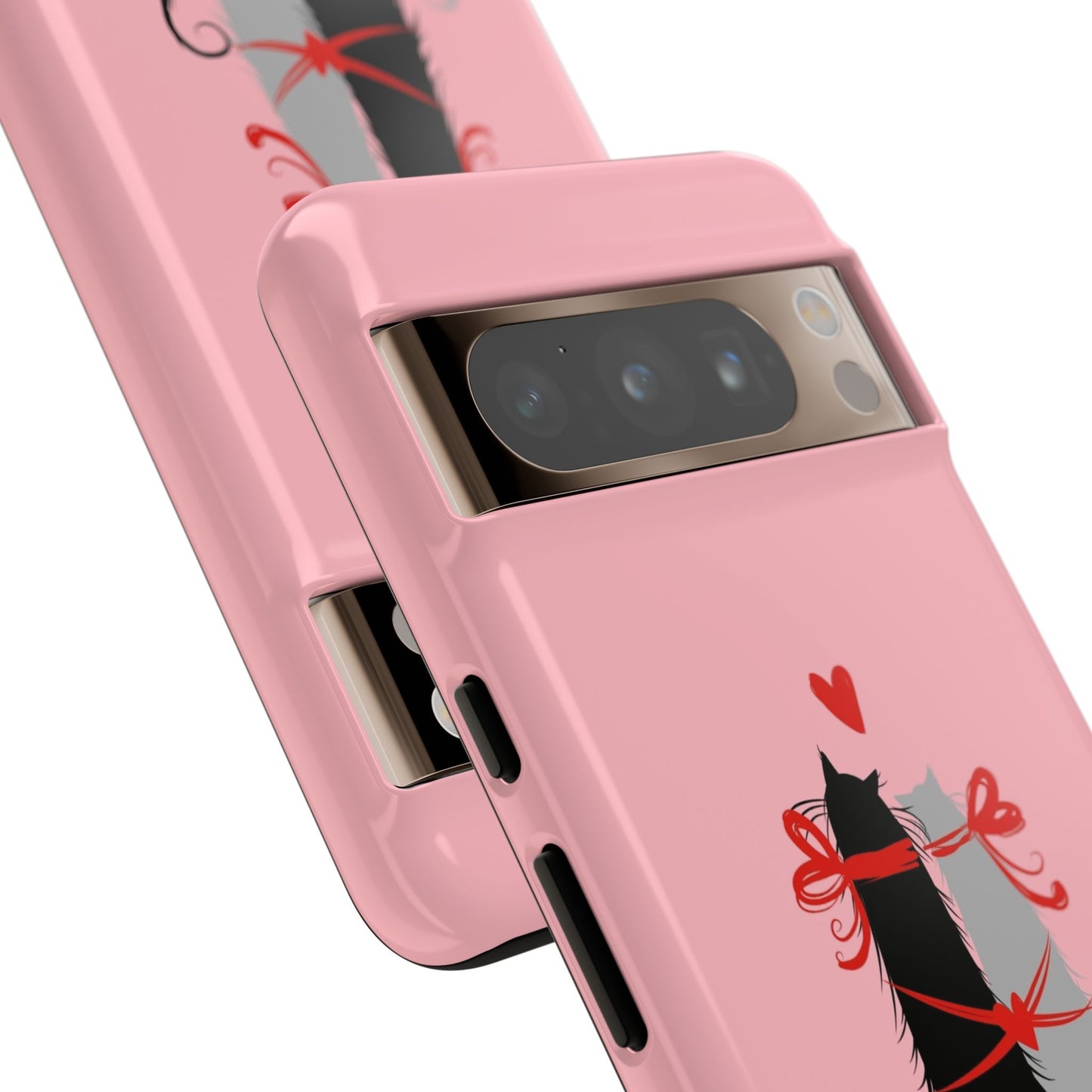 Cute Tough Phone Case, Trendy Glossy Finish, Durable and Fashionable, Stylish Everyday Cover, Smartphone Protection