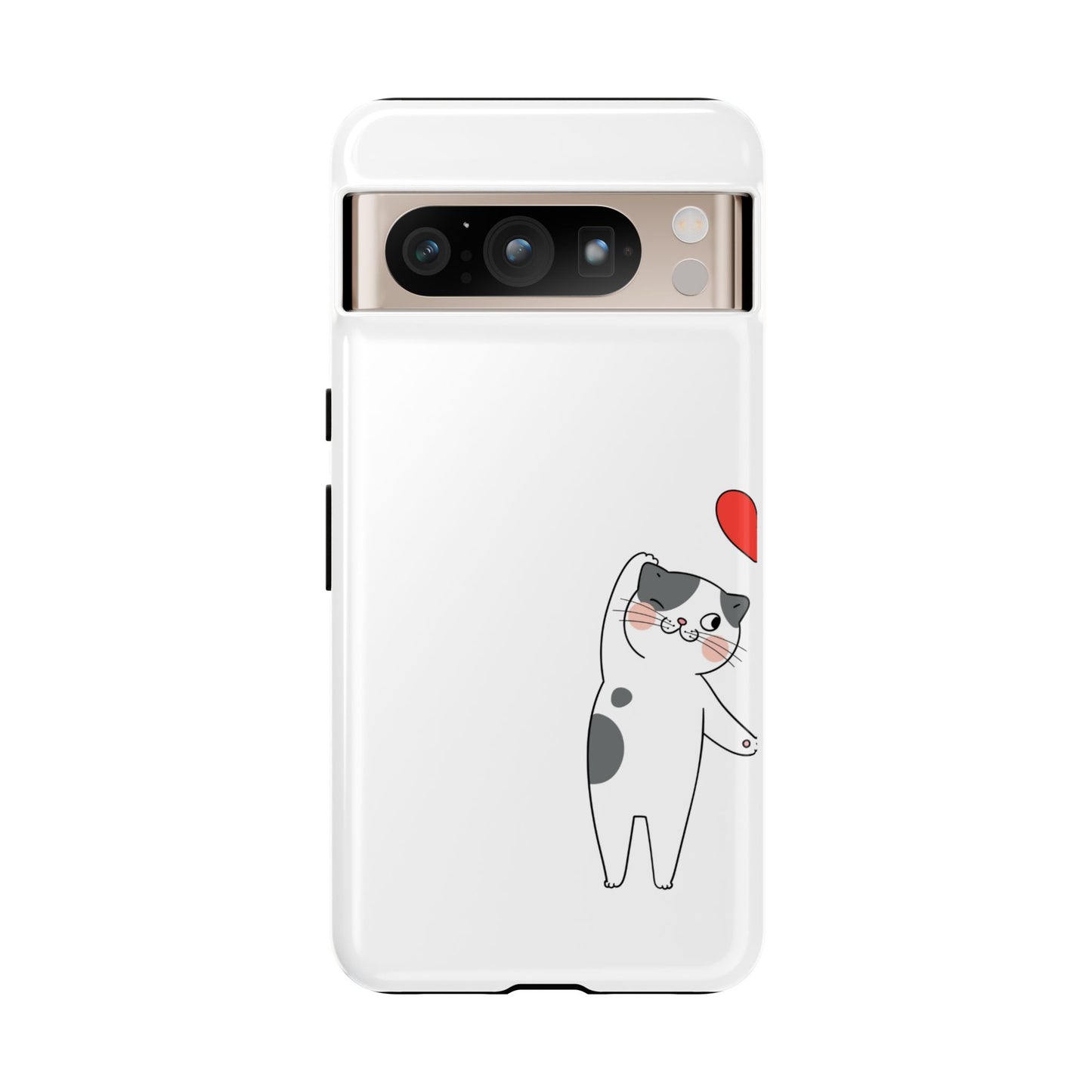 Tough Phone Case, Durable and Trendy Glossy Finish, Cute Stylish Design, Everyday Smartphone Protection