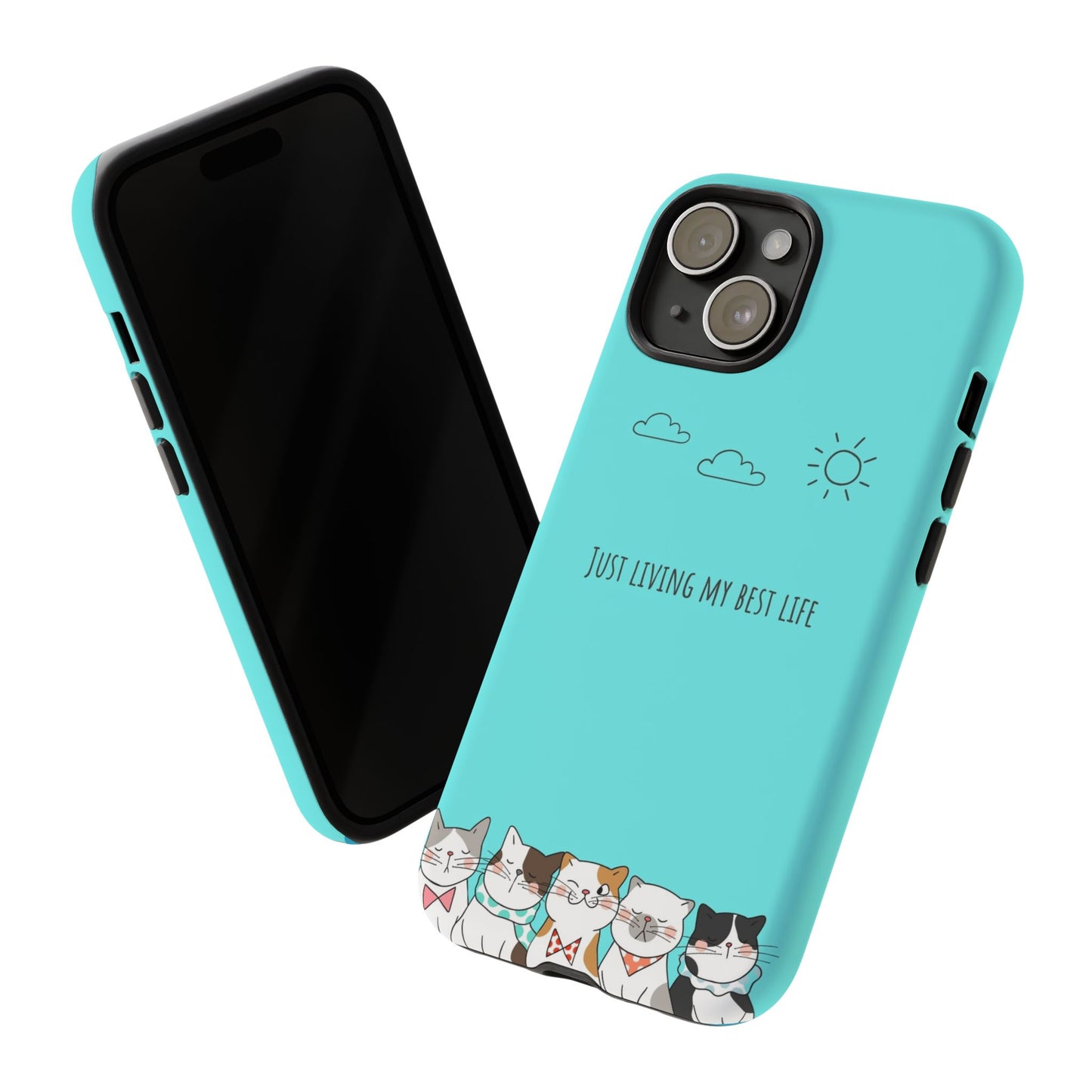 Durable Tough Phone Case, Stylish Trendy Glossy Finish, Cute Design for Smartphone Protection