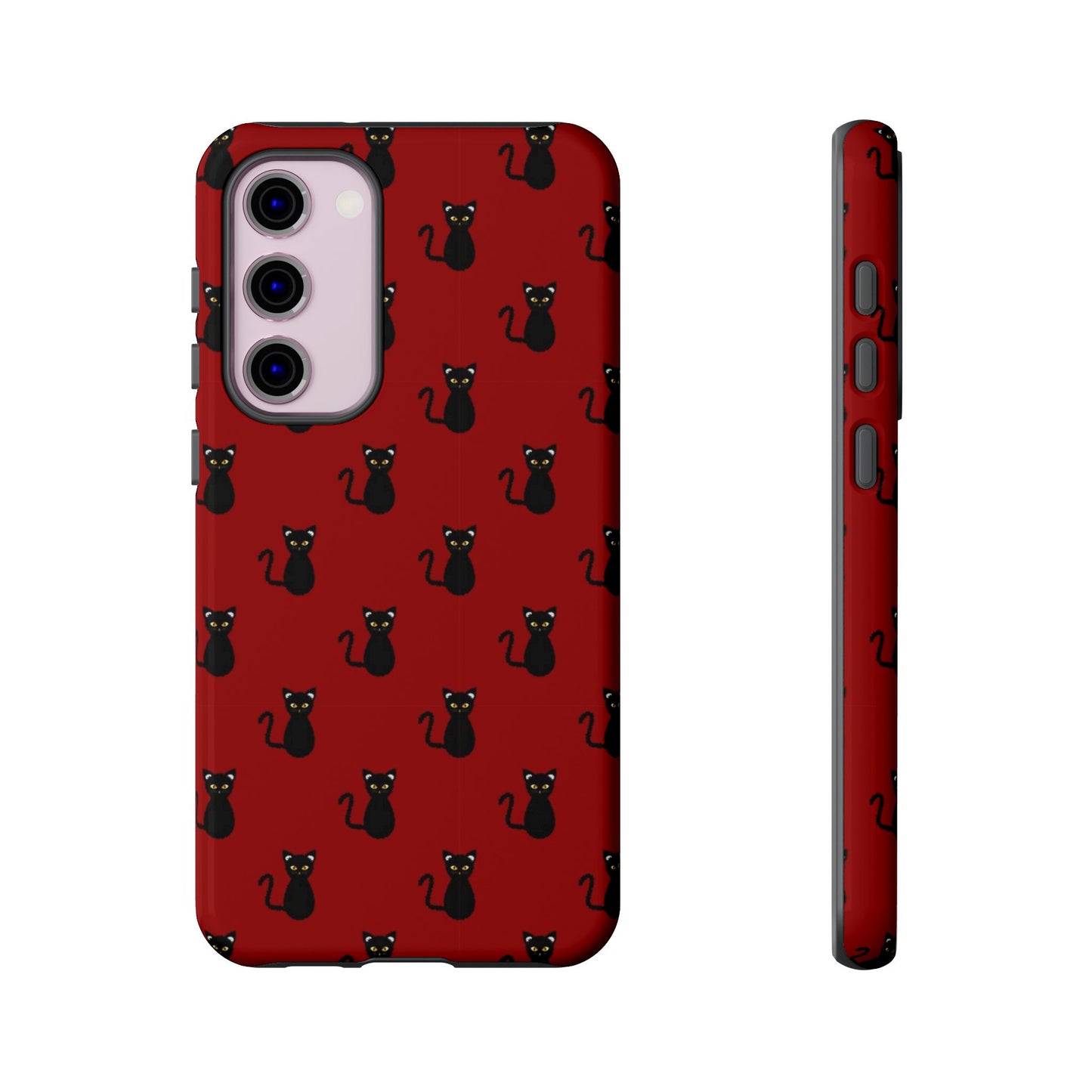 Tough Phone Case, Cute Glossy Finish, Trendy Durable Design, Stylish Cover for Smartphone Protection