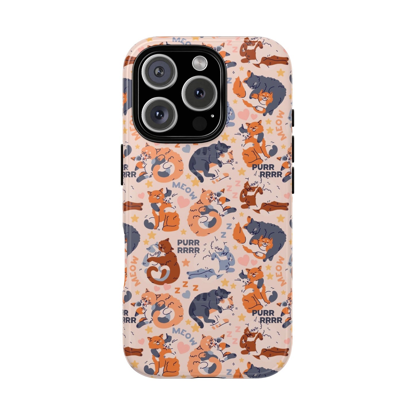 Durable Tough Phone Case, Trendy Cute Glossy Design, Stylish Smartphone Protection for Everyday Use