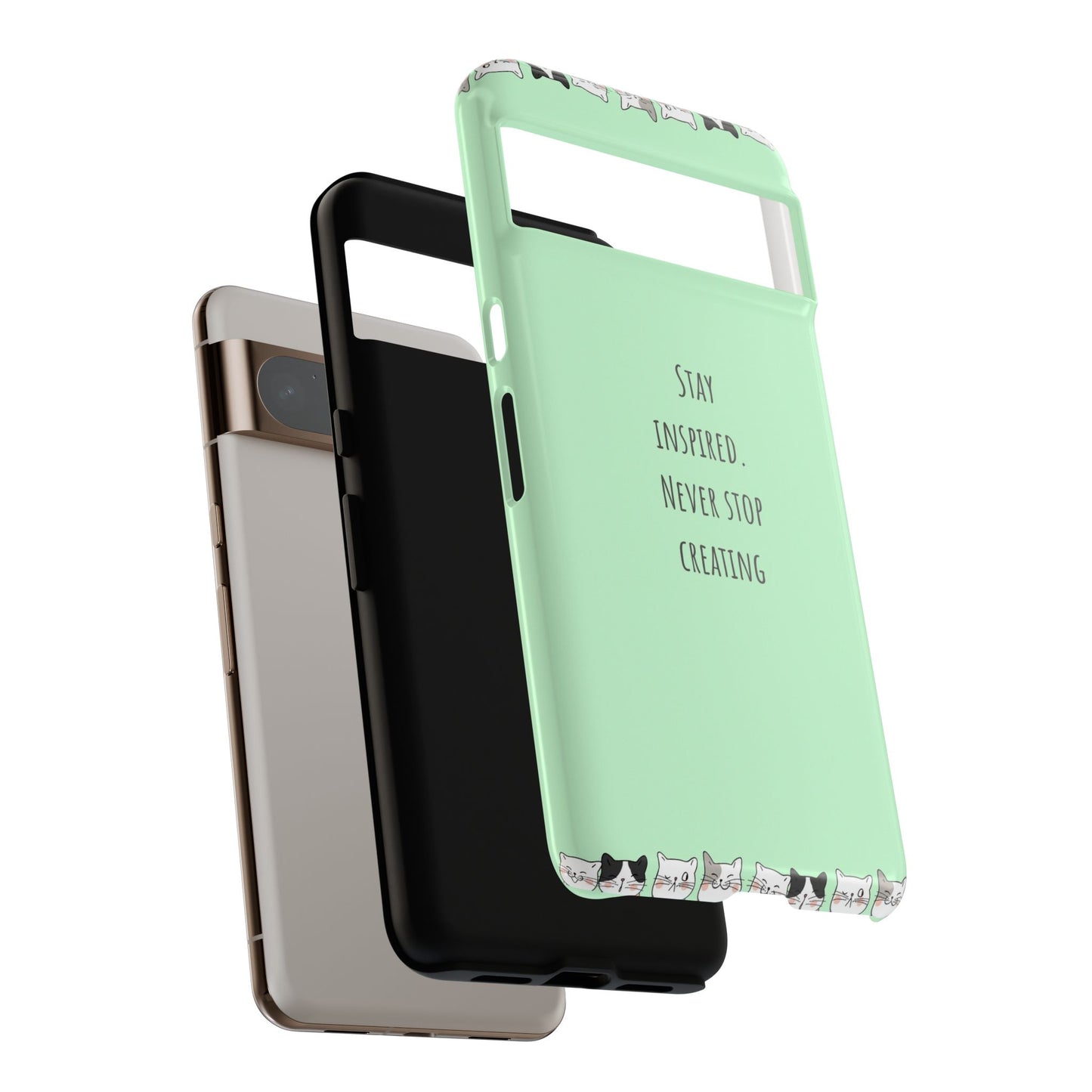 Tough Phone Case, Trendy Durable Glossy Finish, Stylish and Cute Smartphone Cover for Daily Use