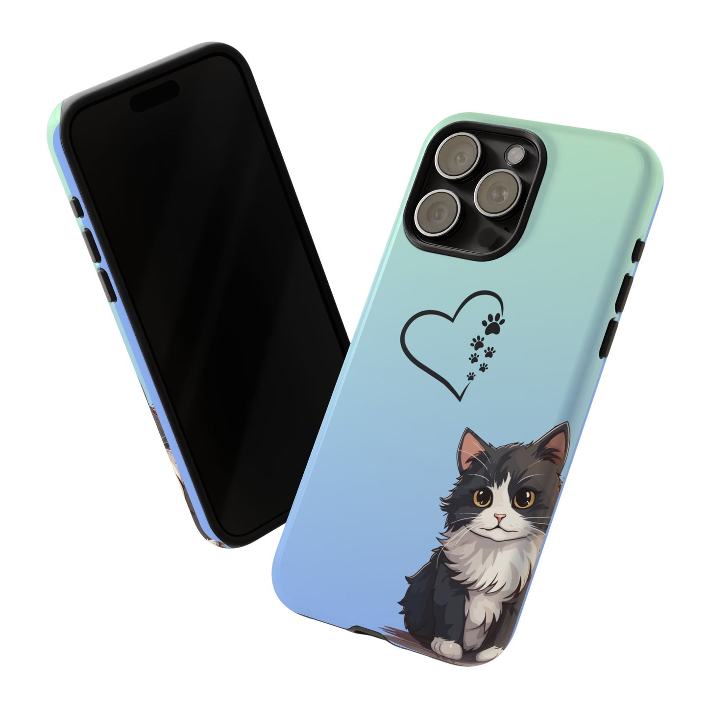Tough Phone Case, Cute and Stylish Glossy Finish, Trendy Durable Design, Smartphone Protection