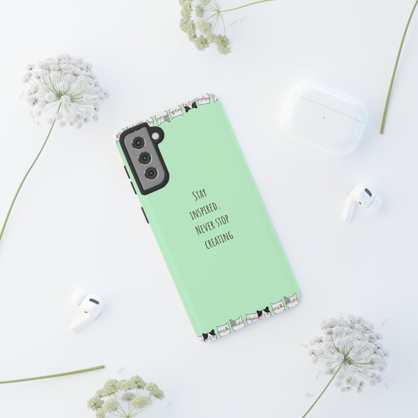 Tough Phone Case, Trendy Durable Glossy Finish, Stylish and Cute Smartphone Cover for Daily Use