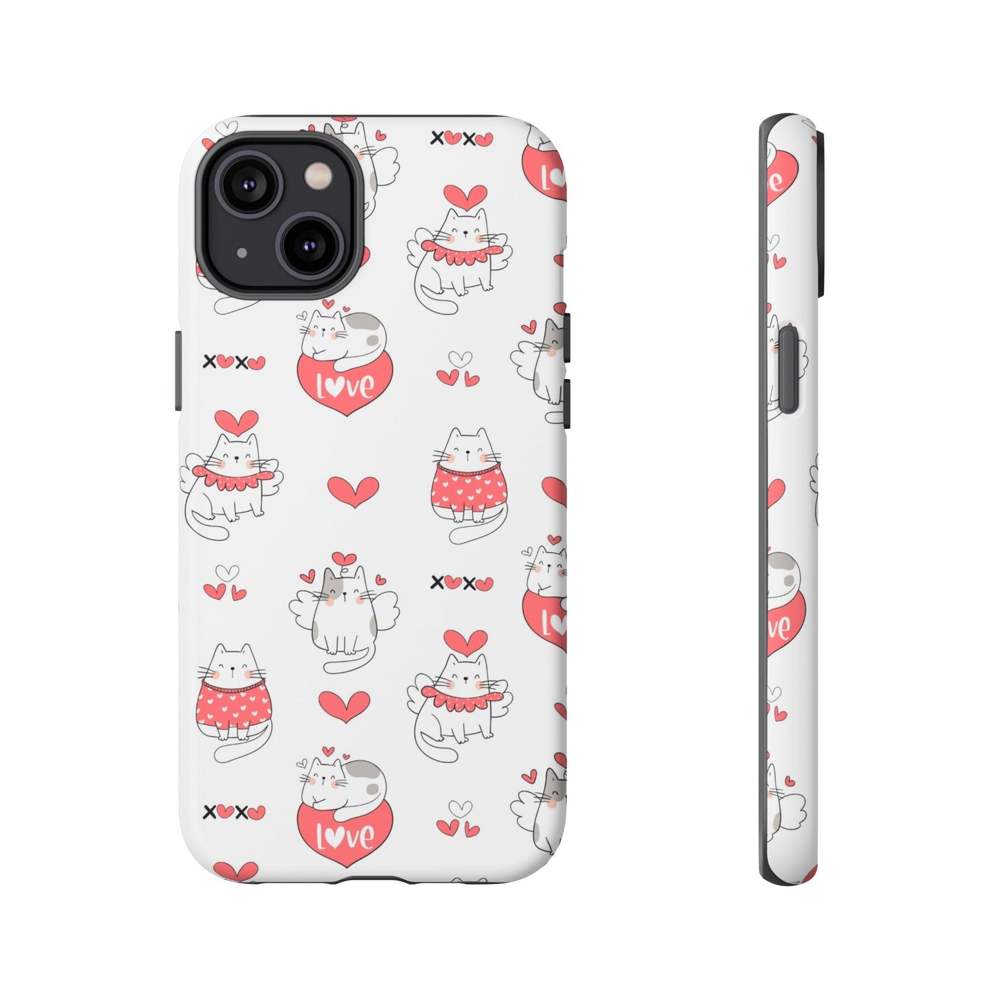 Durable Tough Phone Case, Trendy Glossy Cover, Stylish Cute Design, Perfect for Smartphone Protection