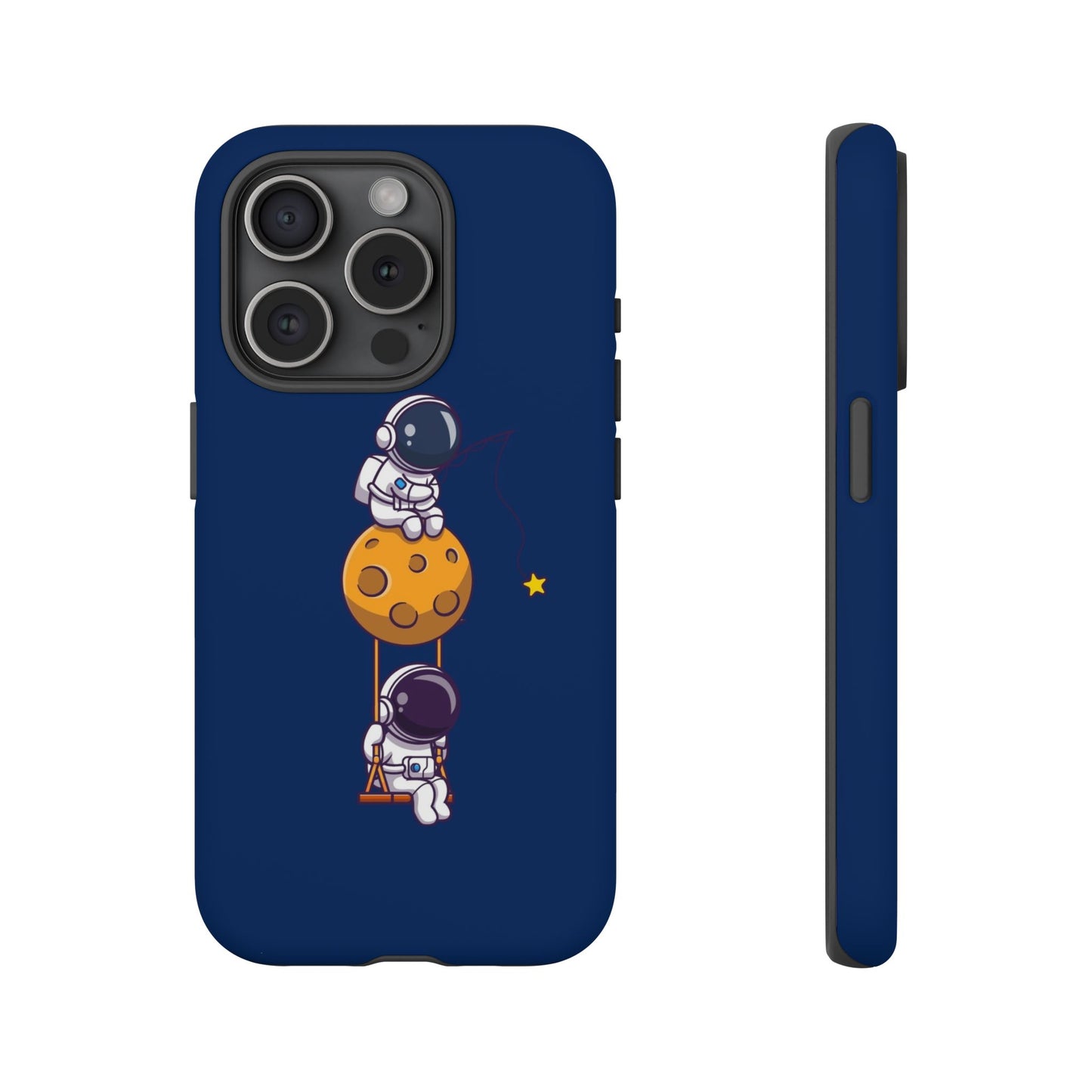 Astronaut Adventure Phone Case - Galaxy Design with Space Explorers