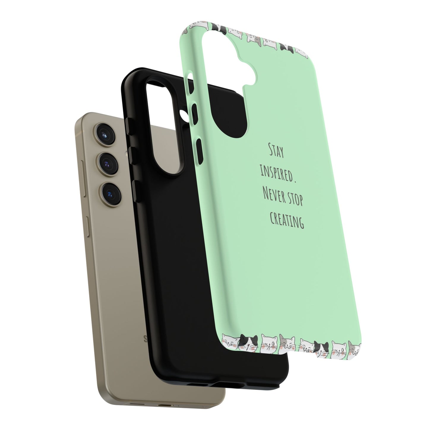Tough Phone Case, Trendy Durable Glossy Finish, Stylish and Cute Smartphone Cover for Daily Use
