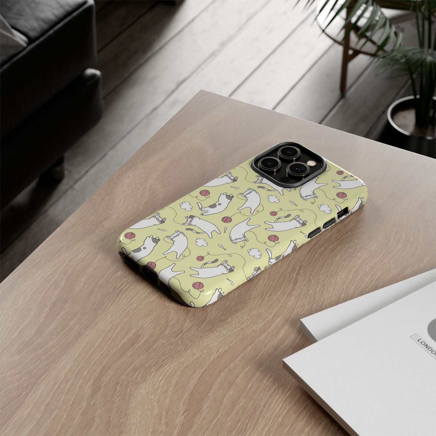 Durable Tough Phone Case, Cute Glossy Cover, Stylish and Trendy Smartphone Protection for Daily Use