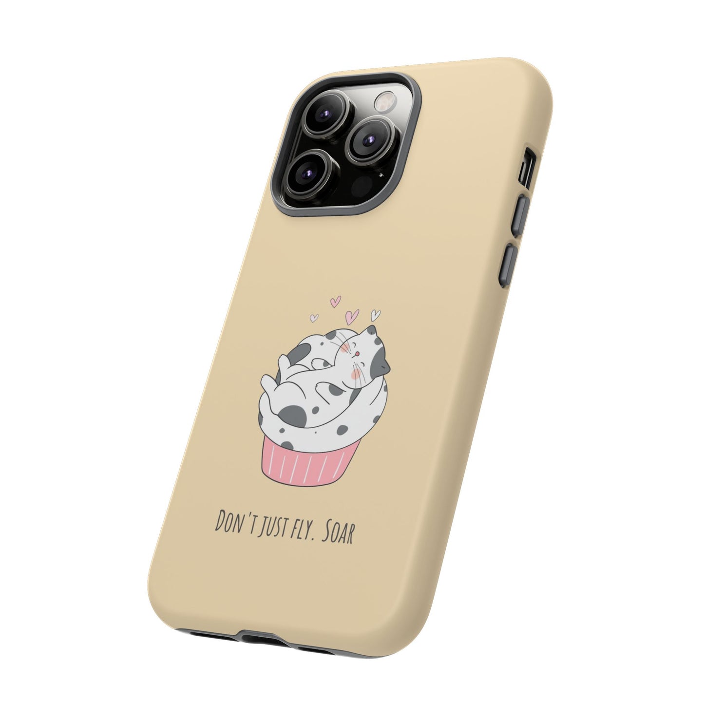 Tough Phone Case, Glossy Cute Design, Durable and Stylish, Trendy Smartphone Cover for Daily Use