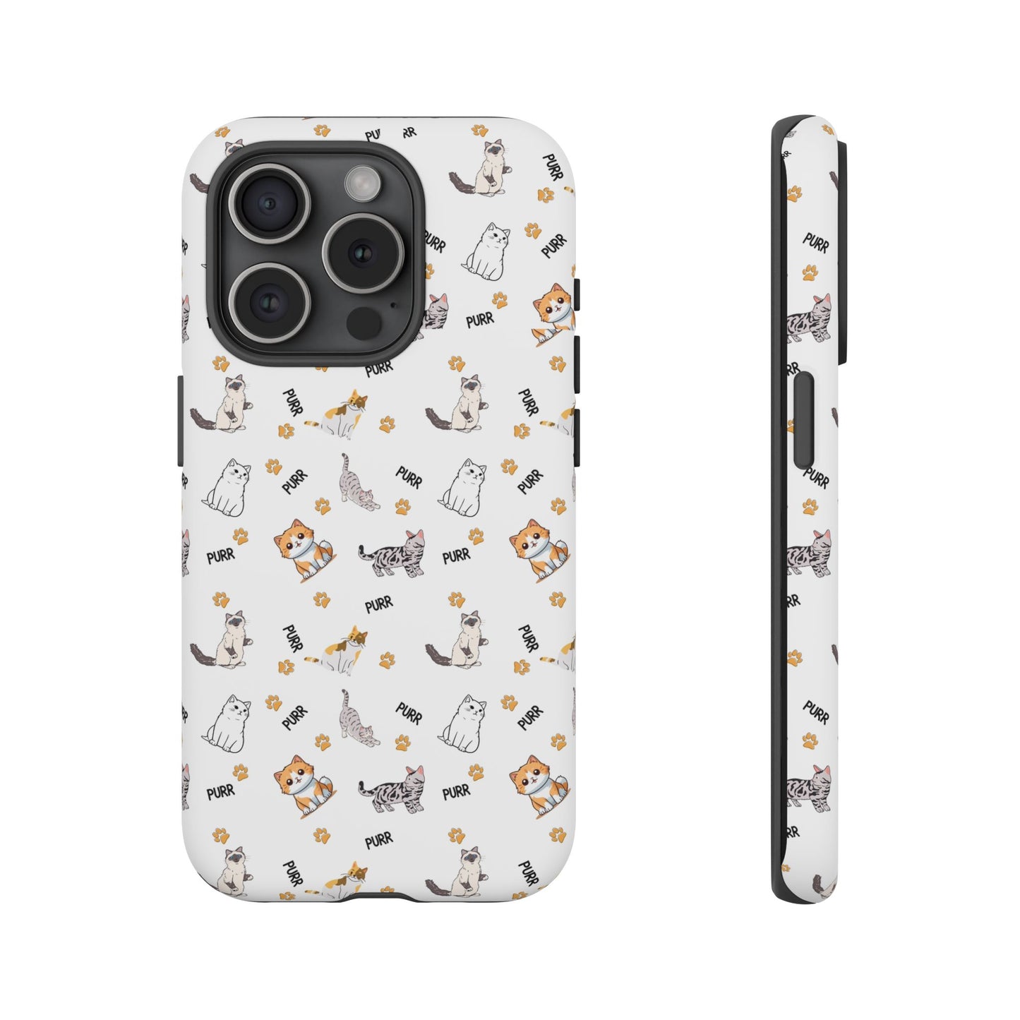 Tough Phone Case, Glossy Finish, Trendy and Cute, Durable Smartphone Protection for Daily Us