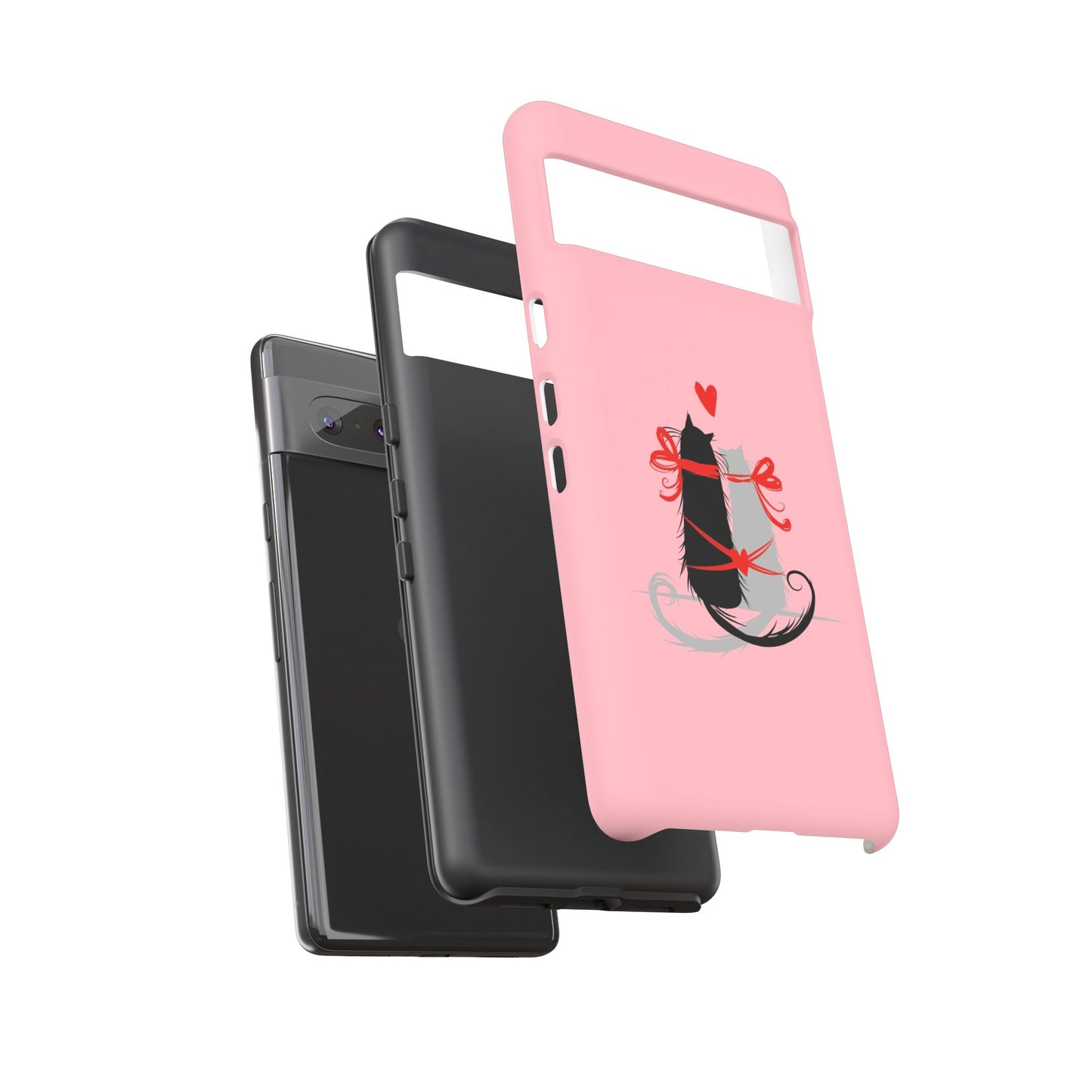 Cute Tough Phone Case, Trendy Glossy Finish, Durable and Fashionable, Stylish Everyday Cover, Smartphone Protection