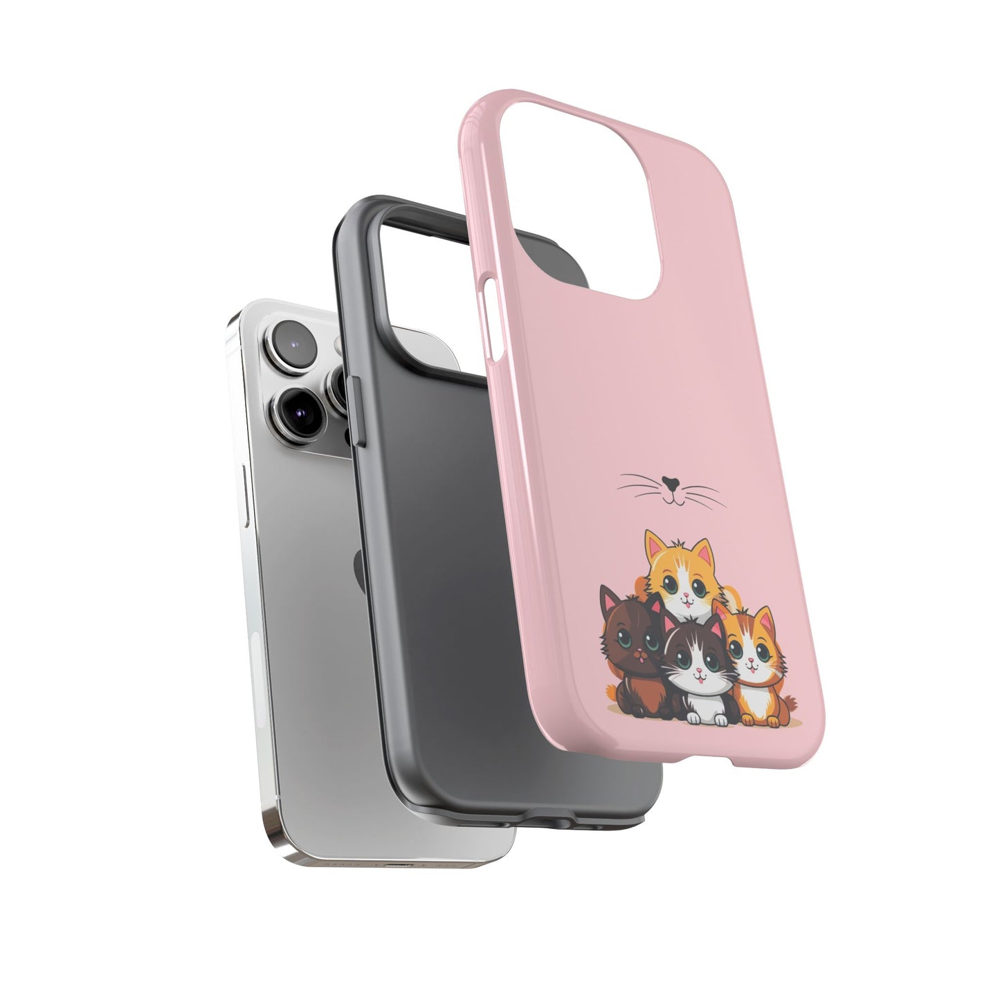 Durable Tough Phone Case, Glossy Stylish Finish, Trendy and Cute Design, Fashionable Everyday Smartphone Cover