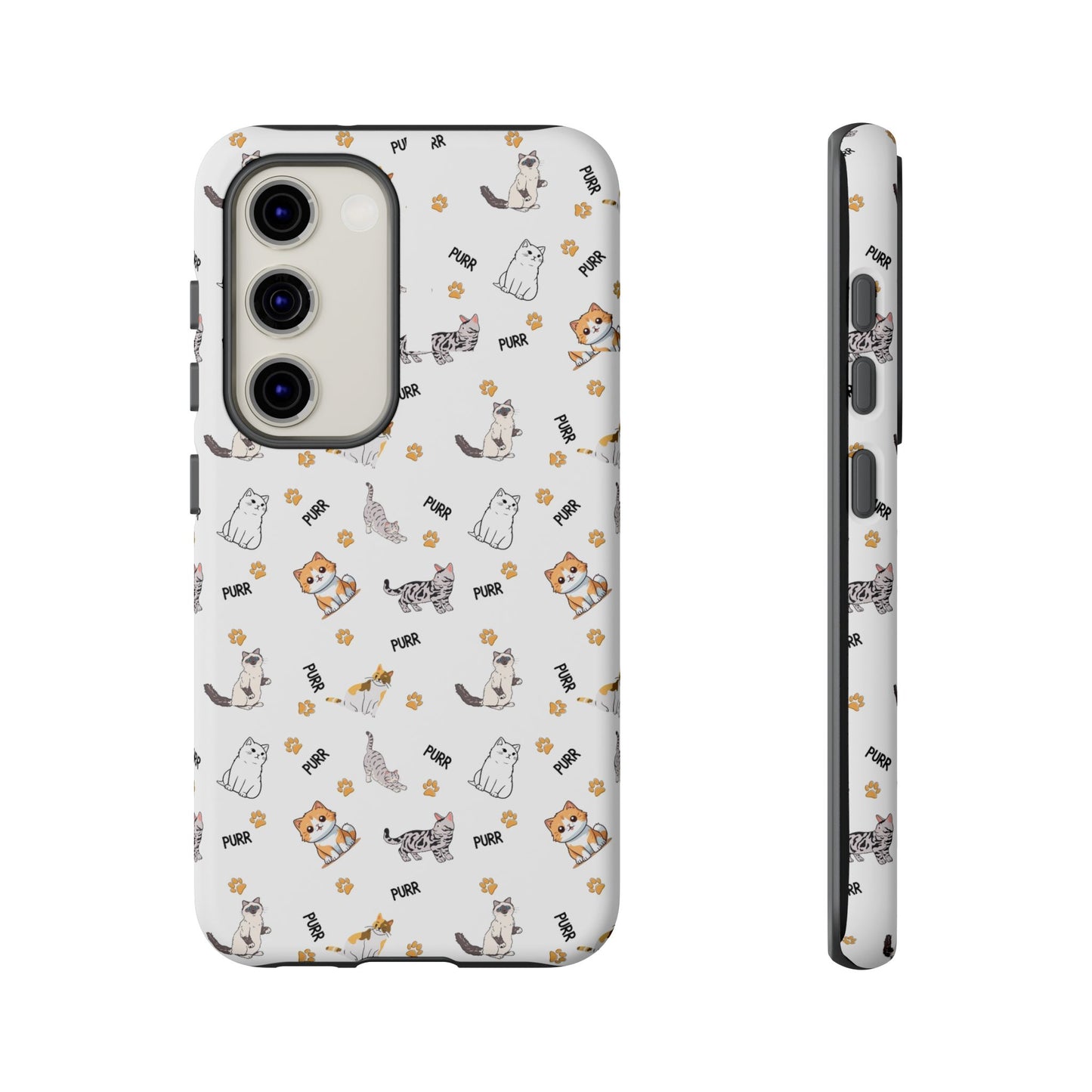 Tough Phone Case, Glossy Finish, Trendy and Cute, Durable Smartphone Protection for Daily Us