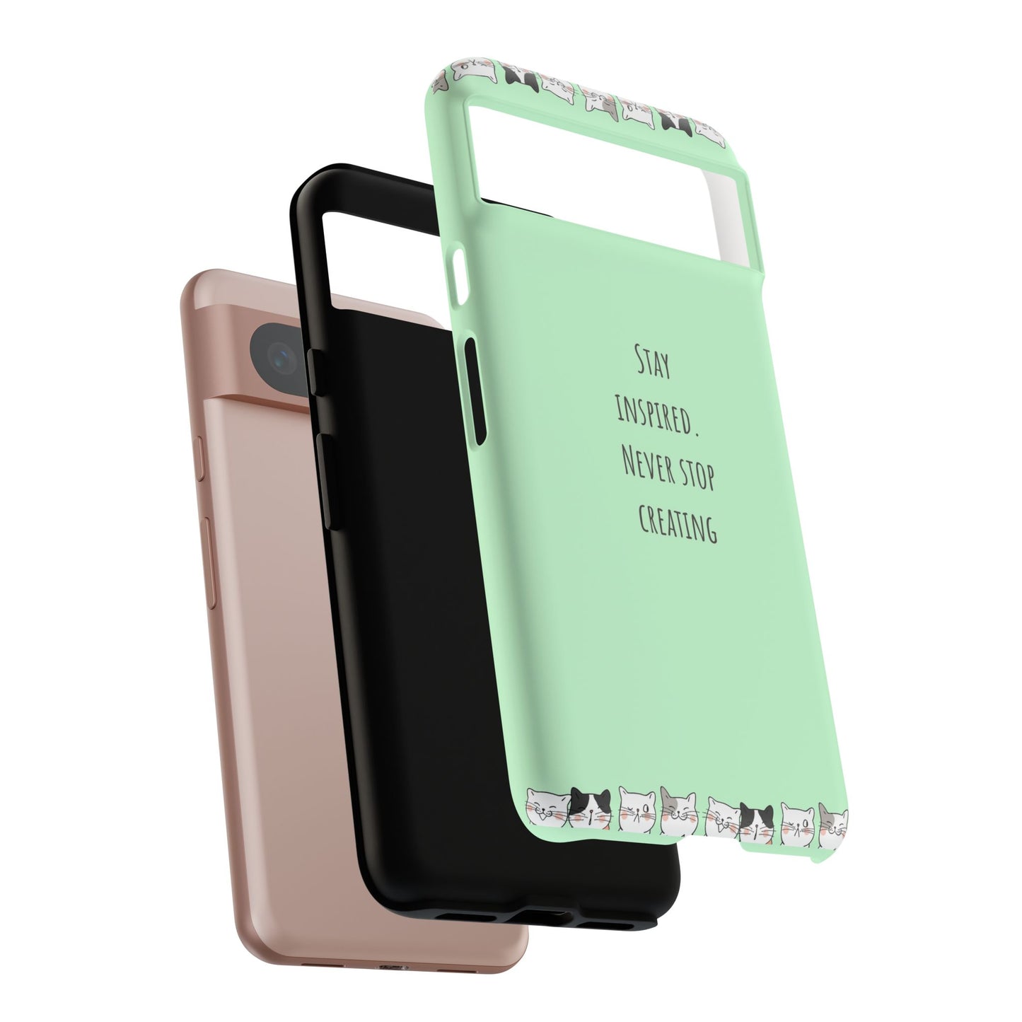 Tough Phone Case, Trendy Durable Glossy Finish, Stylish and Cute Smartphone Cover for Daily Use
