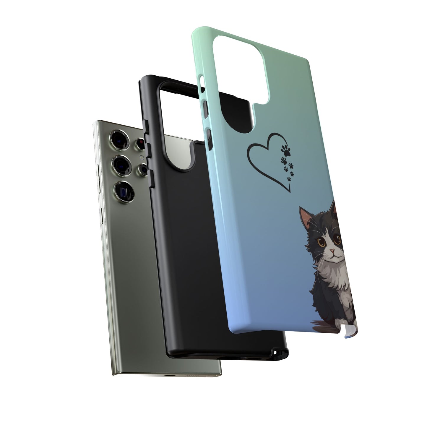 Tough Phone Case, Cute and Stylish Glossy Finish, Trendy Durable Design, Smartphone Protection