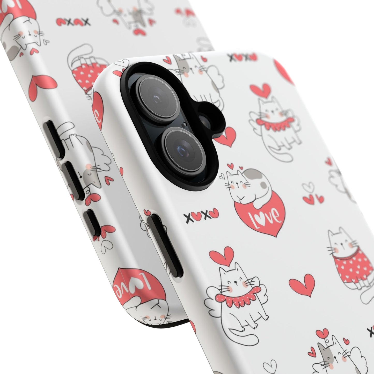 Durable Tough Phone Case, Trendy Glossy Cover, Stylish Cute Design, Perfect for Smartphone Protection