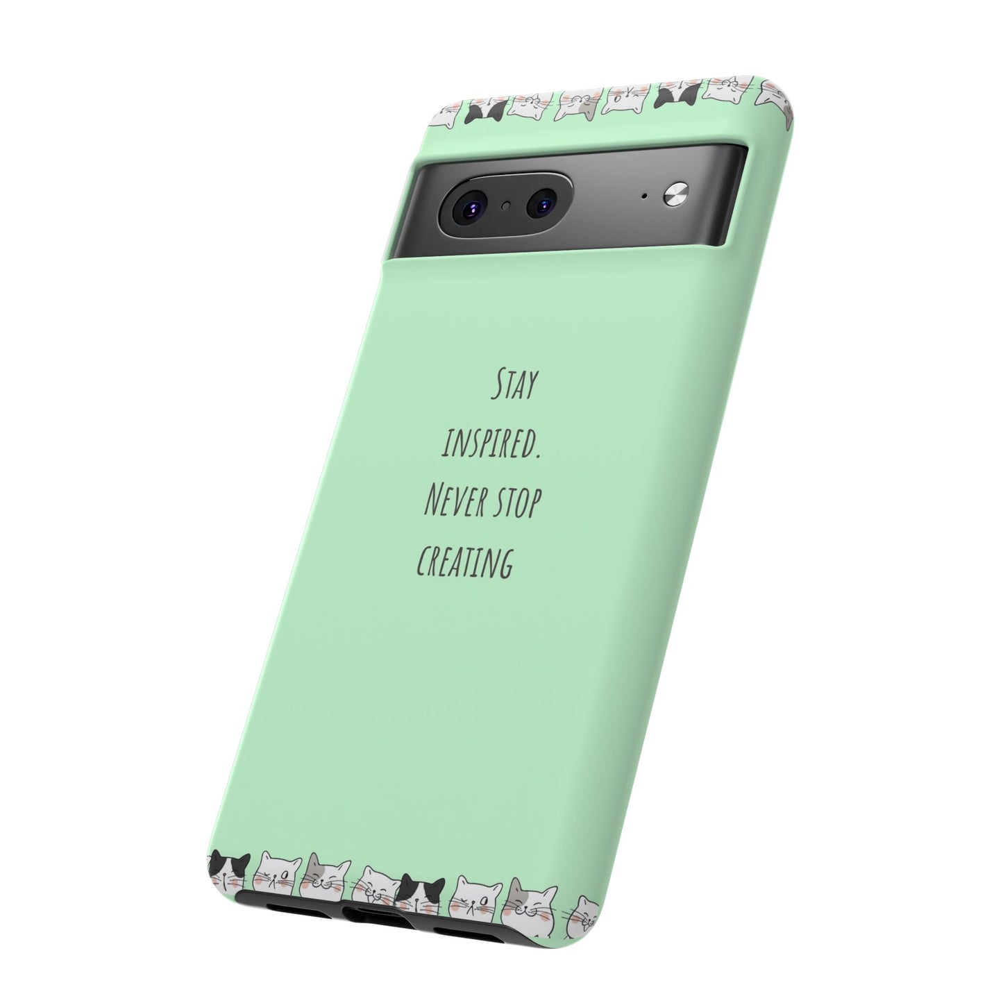 Tough Phone Case, Trendy Durable Glossy Finish, Stylish and Cute Smartphone Cover for Daily Use