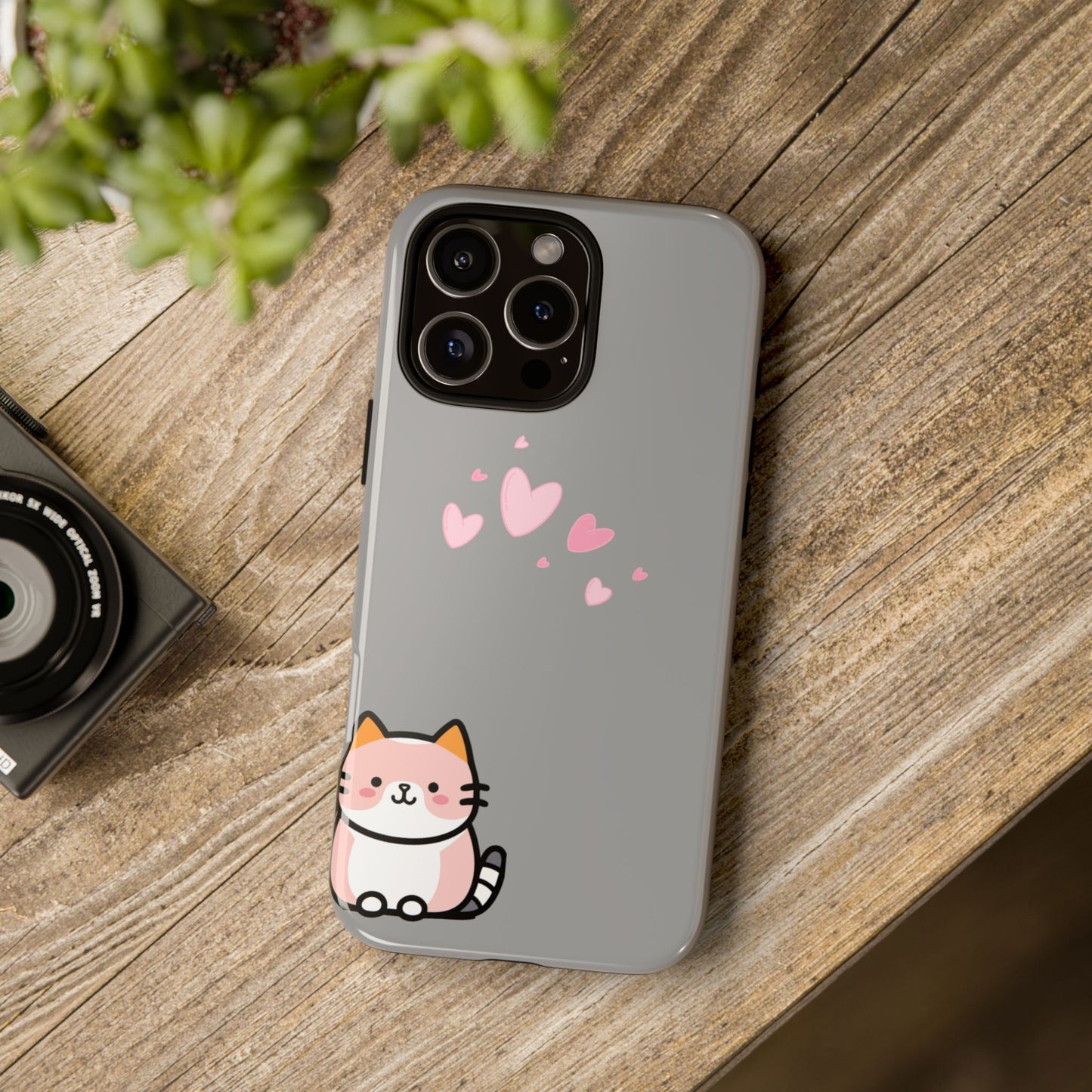 Stylish Tough Phone Case, Durable Glossy Cover, Cute Trendy Design, Perfect Smartphone Protection