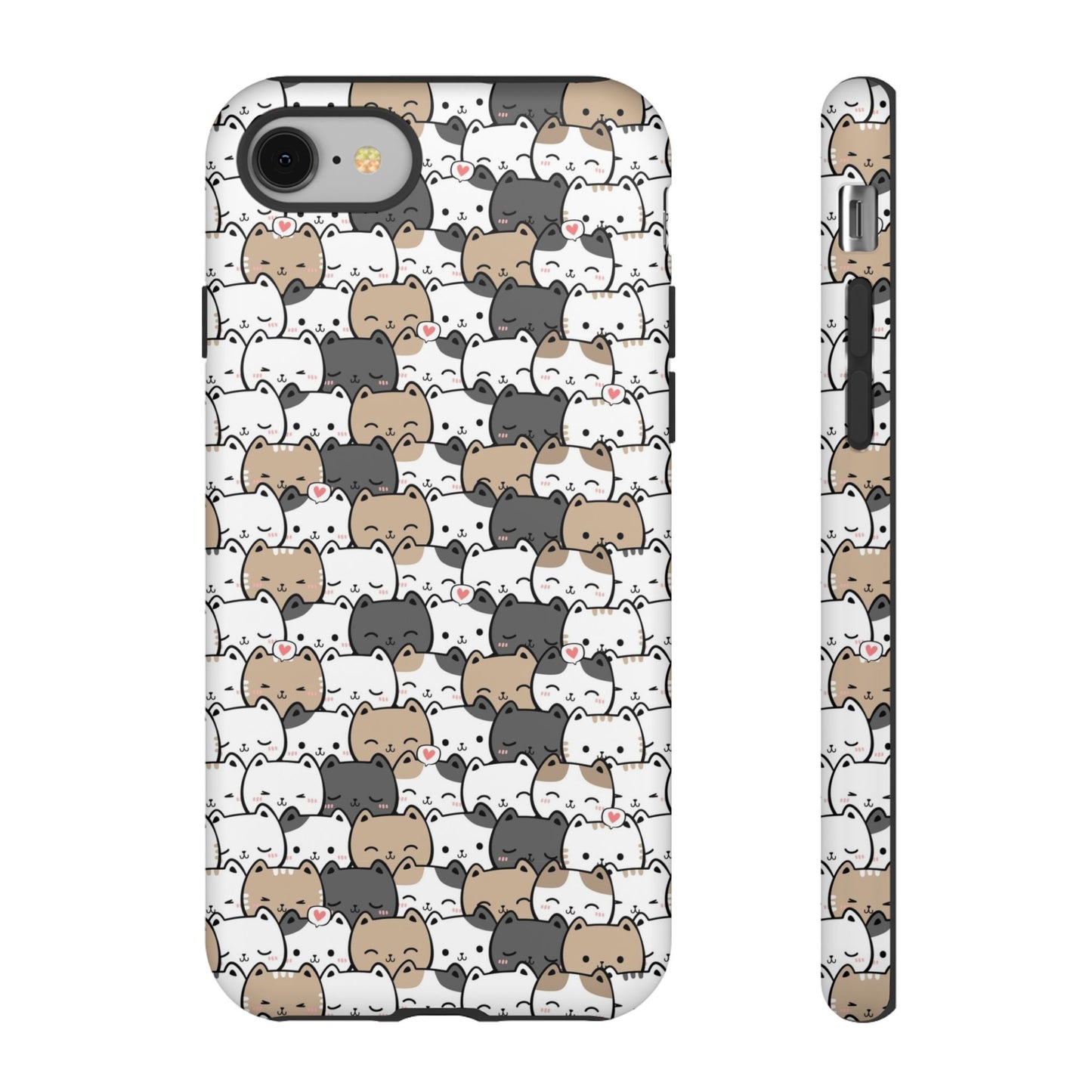 Tough Phone Case, Glossy Cute Finish, Durable and Stylish Design, Trendy Smartphone Protection