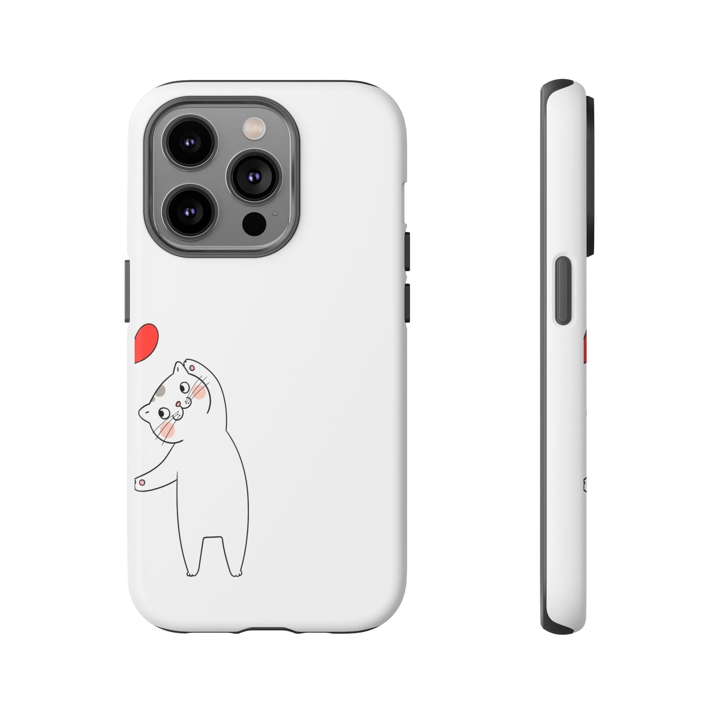 Tough Phone Case, Cute and Stylish Design, Durable Glossy Finish, Trendy Smartphone Protection for Daily Use