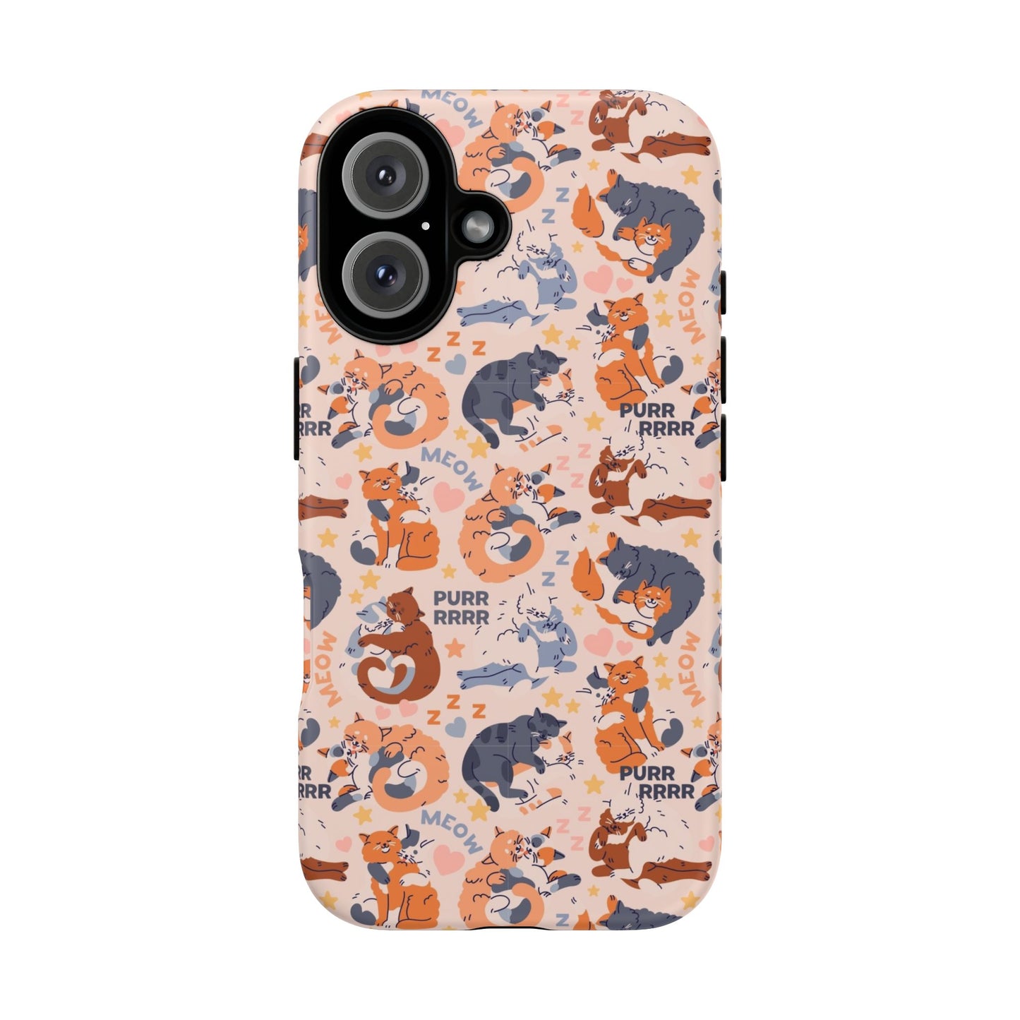 Durable Tough Phone Case, Trendy Cute Glossy Design, Stylish Smartphone Protection for Everyday Use