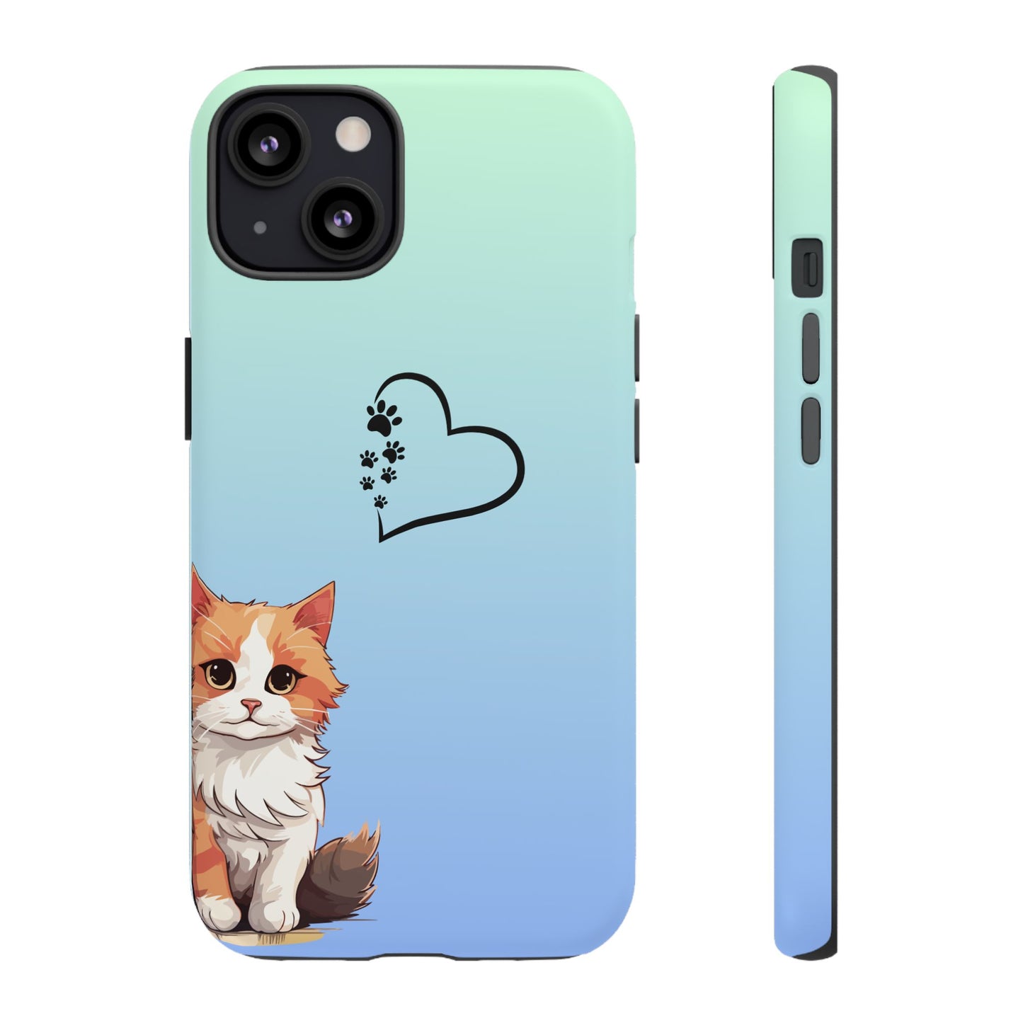 Trendy Tough Phone Case, Glossy Finish, Durable and Stylish, Cute Design for Smartphone Protection