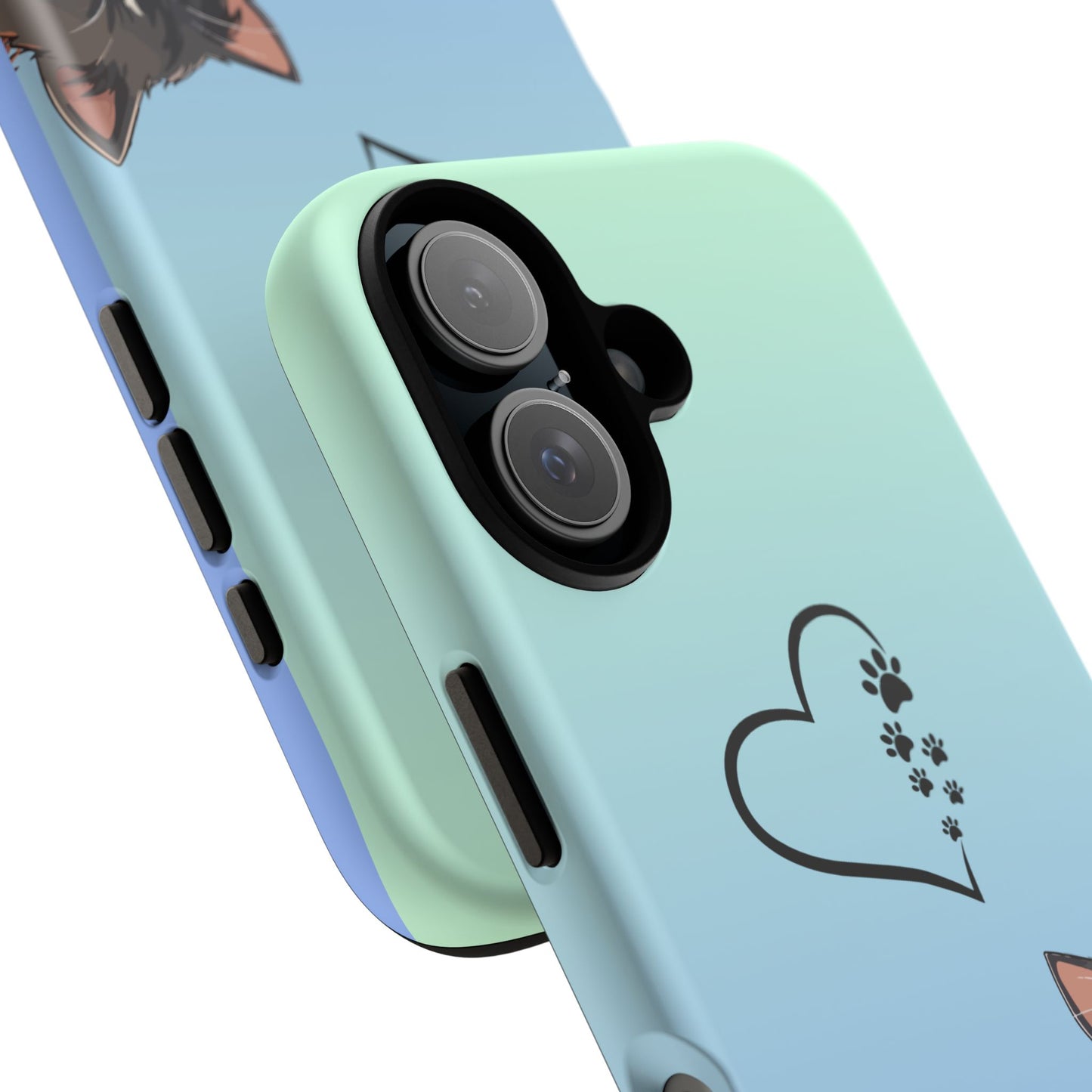 Tough Phone Case, Cute and Stylish Glossy Finish, Trendy Durable Design, Smartphone Protection