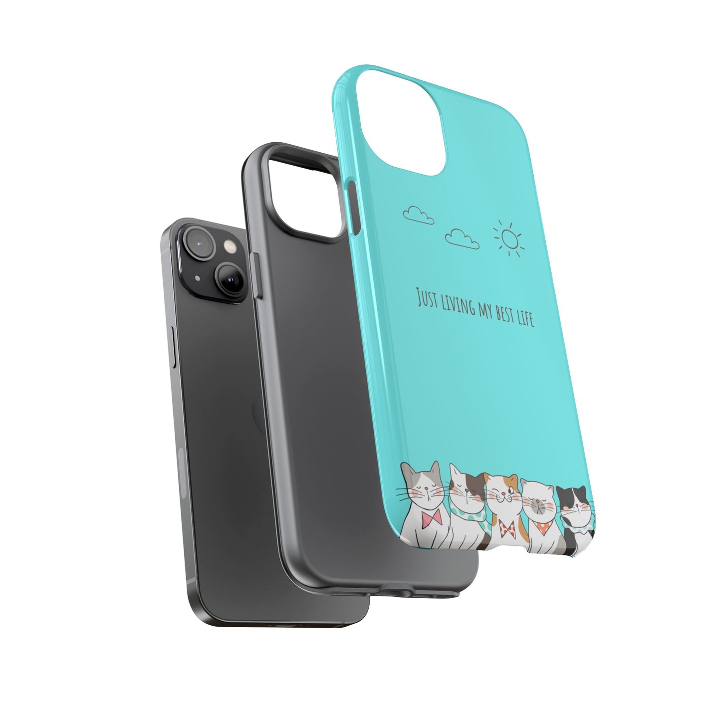 Durable Tough Phone Case, Stylish Trendy Glossy Finish, Cute Design for Smartphone Protection