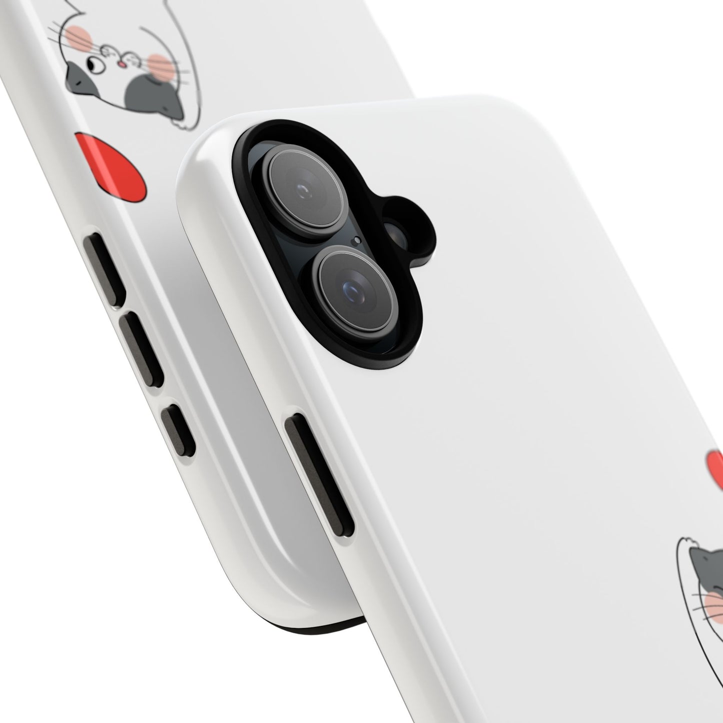 Tough Phone Case, Durable and Trendy Glossy Finish, Cute Stylish Design, Everyday Smartphone Protection