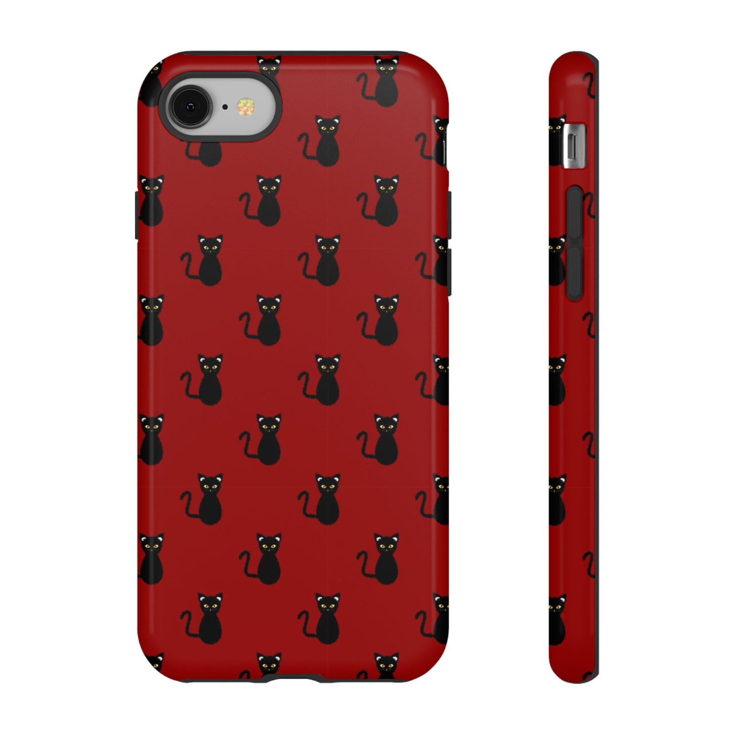 Tough Phone Case, Cute Glossy Finish, Trendy Durable Design, Stylish Cover for Smartphone Protection