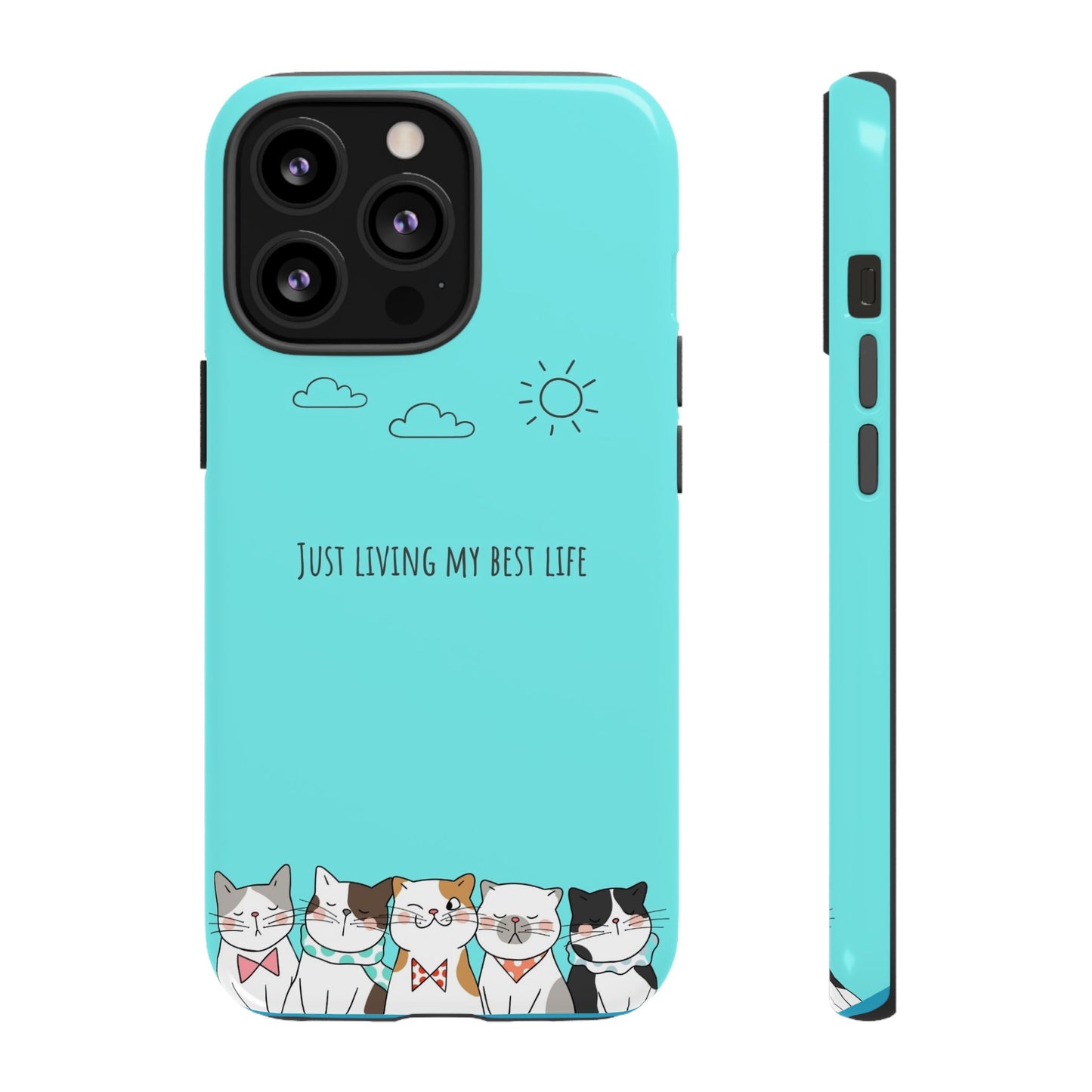 Durable Tough Phone Case, Stylish Trendy Glossy Finish, Cute Design for Smartphone Protection