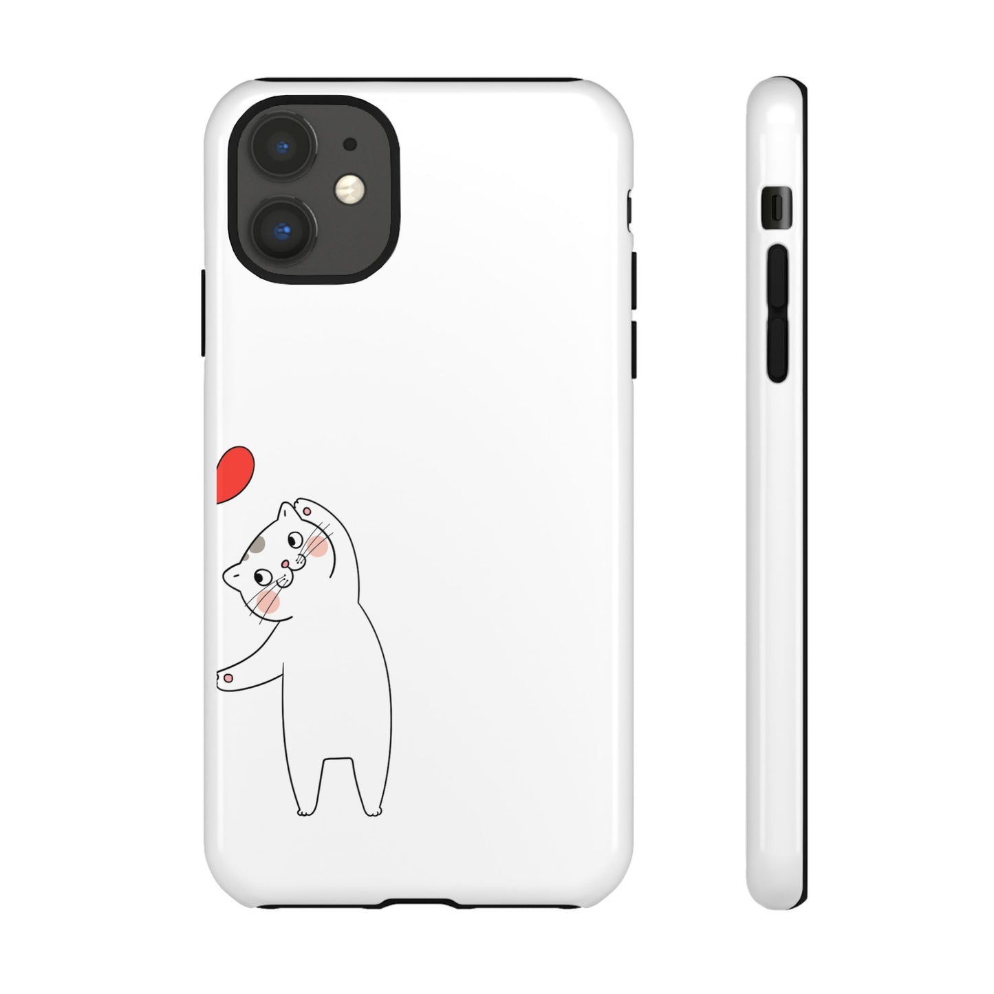 Tough Phone Case, Cute and Stylish Design, Durable Glossy Finish, Trendy Smartphone Protection for Daily Use