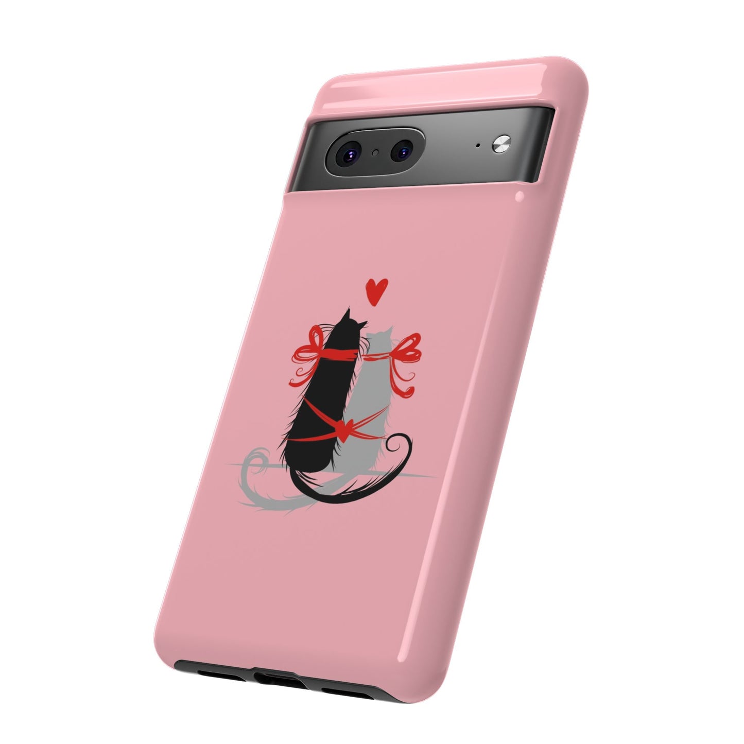Cute Tough Phone Case, Trendy Glossy Finish, Durable and Fashionable, Stylish Everyday Cover, Smartphone Protection