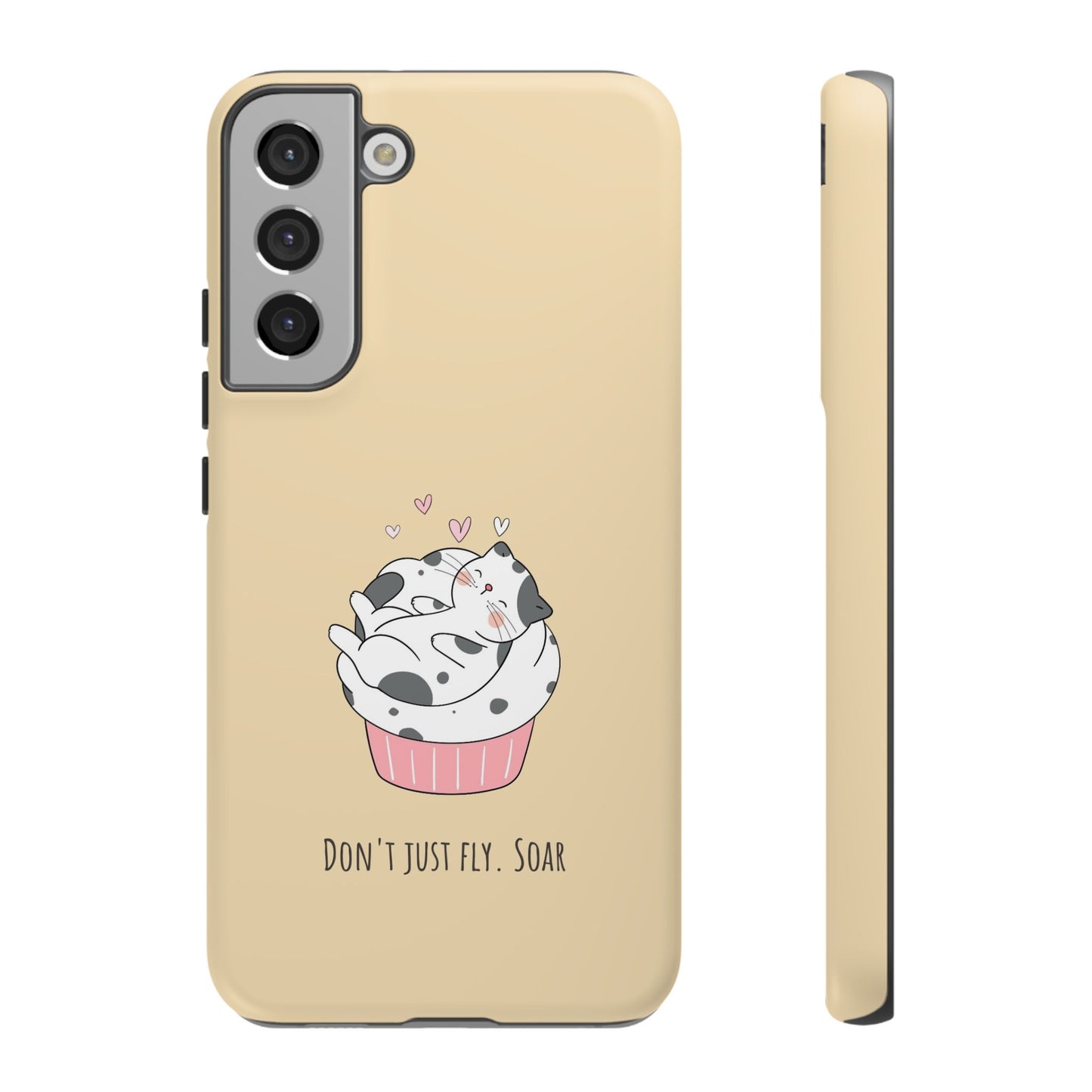 Tough Phone Case, Glossy Cute Design, Durable and Stylish, Trendy Smartphone Cover for Daily Use