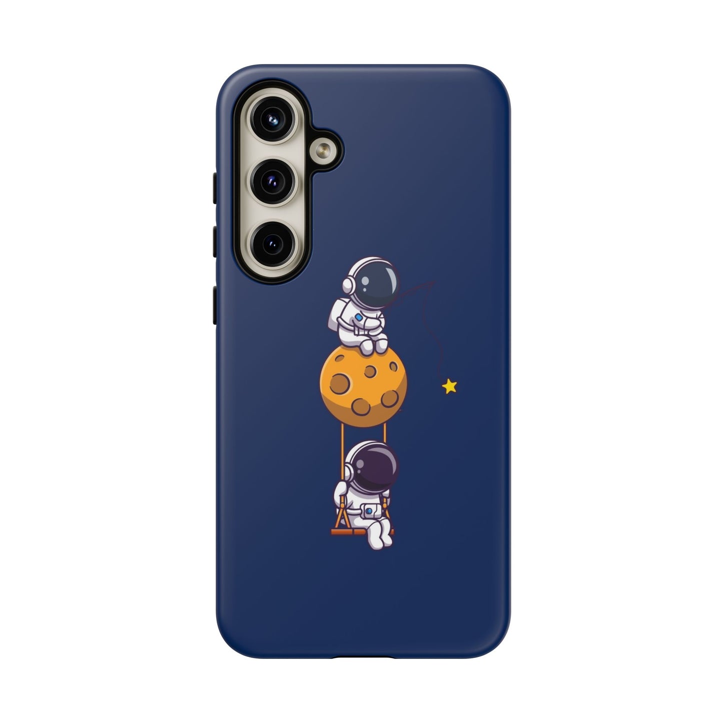 Astronaut Adventure Phone Case - Galaxy Design with Space Explorers