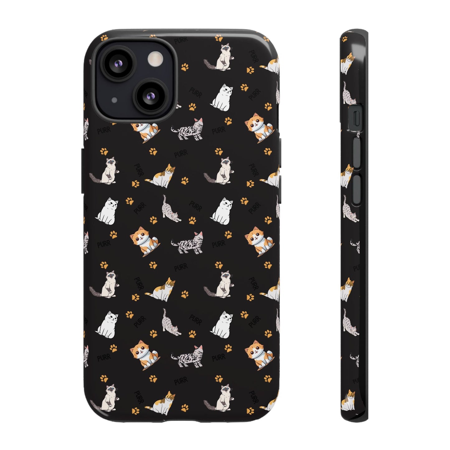 Durable Tough Phone Case, Stylish Glossy Finish, Trendy Cute Design, Everyday Protection for Smartphones