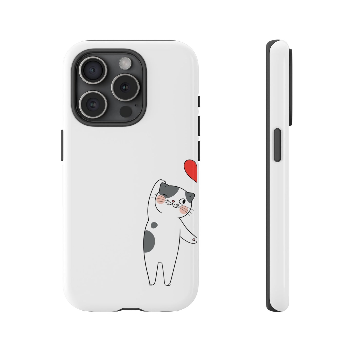 Tough Phone Case, Durable and Trendy Glossy Finish, Cute Stylish Design, Everyday Smartphone Protection